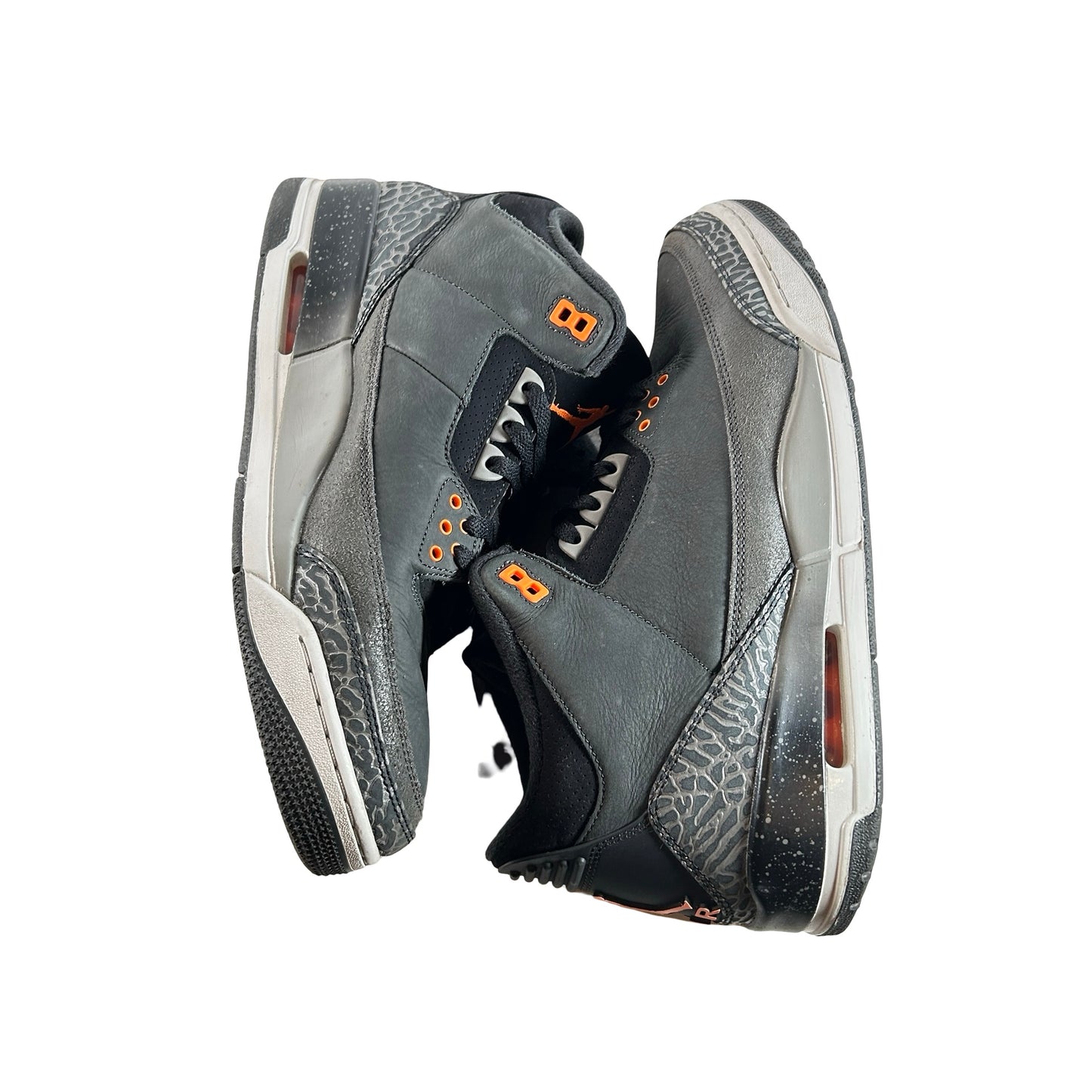 CT8532 080 Jordan 3 Retro Fear Pack (2023) [USED] - 12 M (Used4) (No Box4)