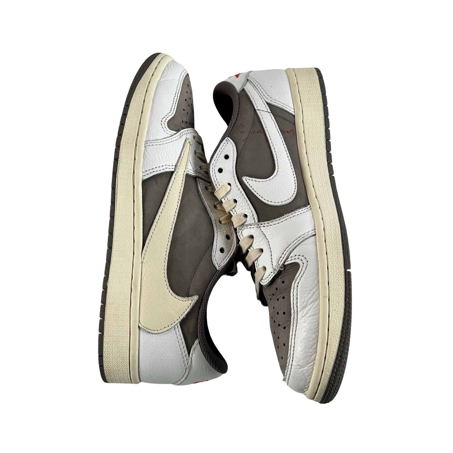 DM7866 162 Jordan 1 Retro Low OG SP Travis Scott Reverse Mocha [USED] - 9 M (Used9)