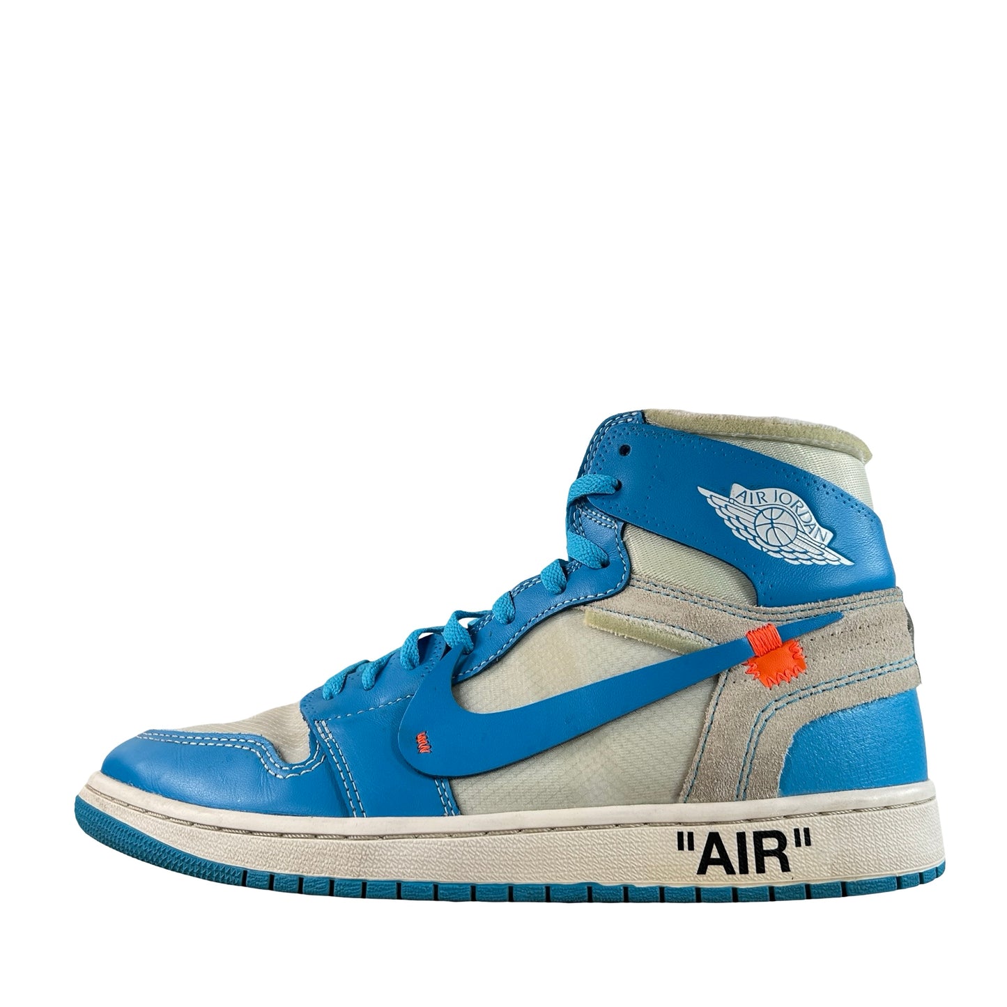 AQ0818 148 Jordan 1 Retro High Off-White UNC [USED] - 10.5 M (Used)