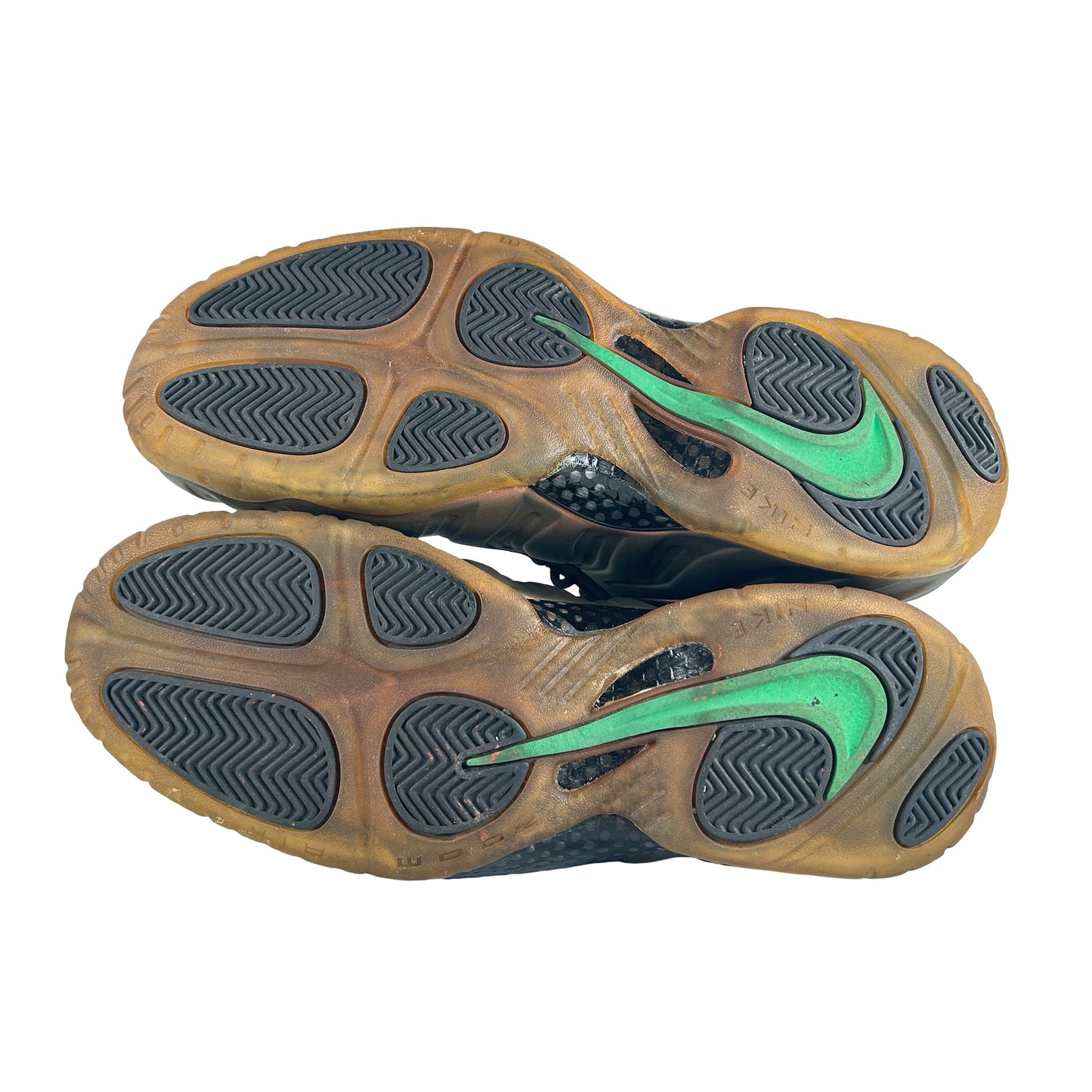 624041 302 Nike Air Foamposite Pro Gym Green [USED] - 12 (Used) (No Box)