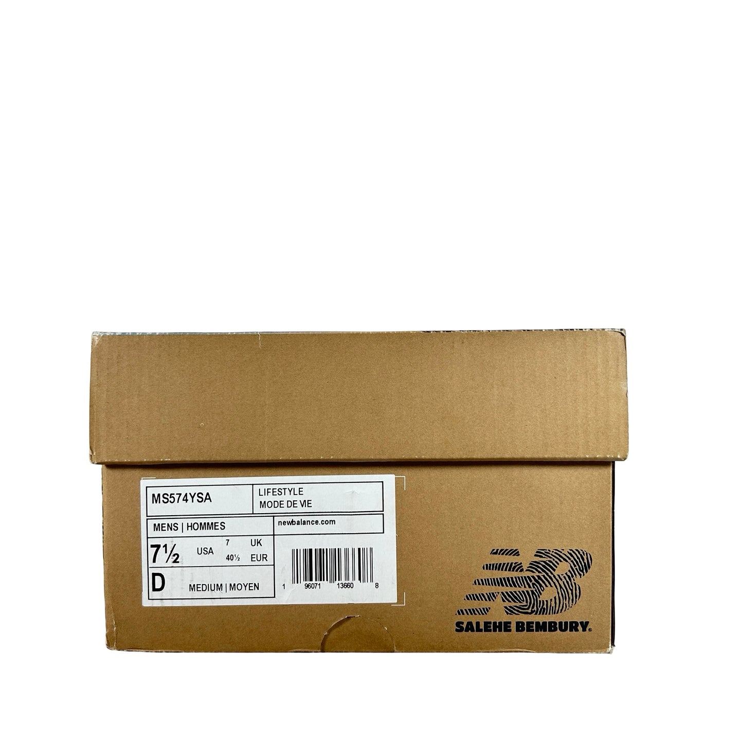 MS574YSA New Balance 574 YURT Salehe Bembury Universal Co [USED] - 7.5 M (Used)