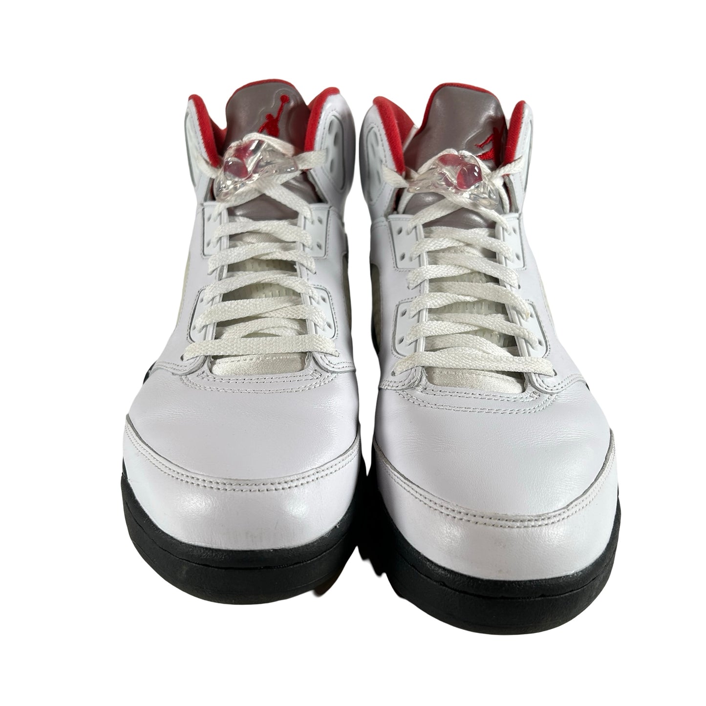 DA1911 102 Jordan 5 Retro Fire Red Silver Tongue (2020) [USED] - 11 M (Used2)