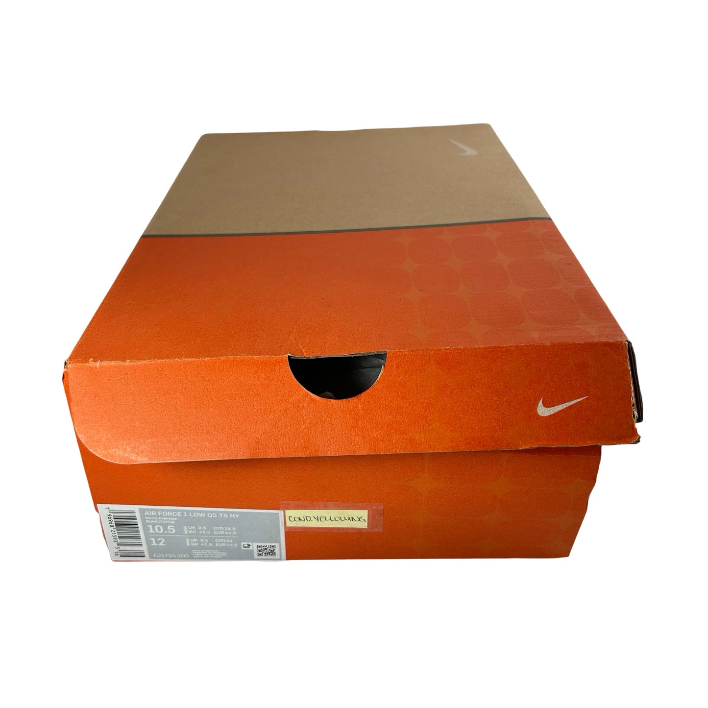 FJ5755 100 Nike Air Force 1 Low QS Terror Squad Porpoise [CONDITIONAL] - 10.5 M (Yellowing)