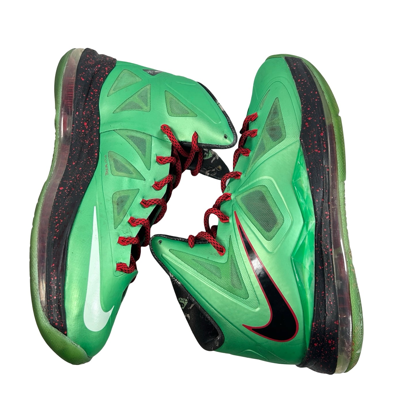 541100 303 Nike LeBron X Cutting Jade [USED] - 9.5 M (Used) (No Box)