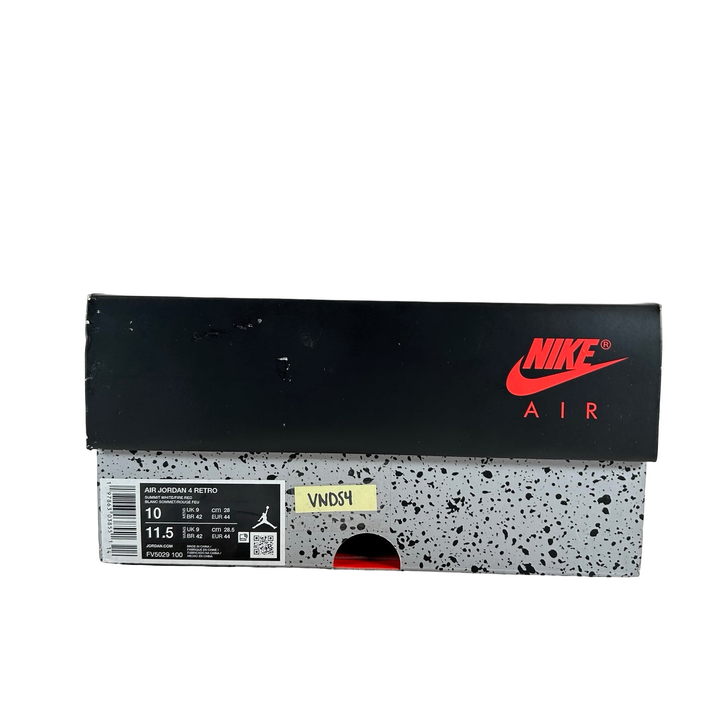 FV5029 100 Jordan 4 Retro White Cement (2025) [USED] - 10 M (VNDS4)