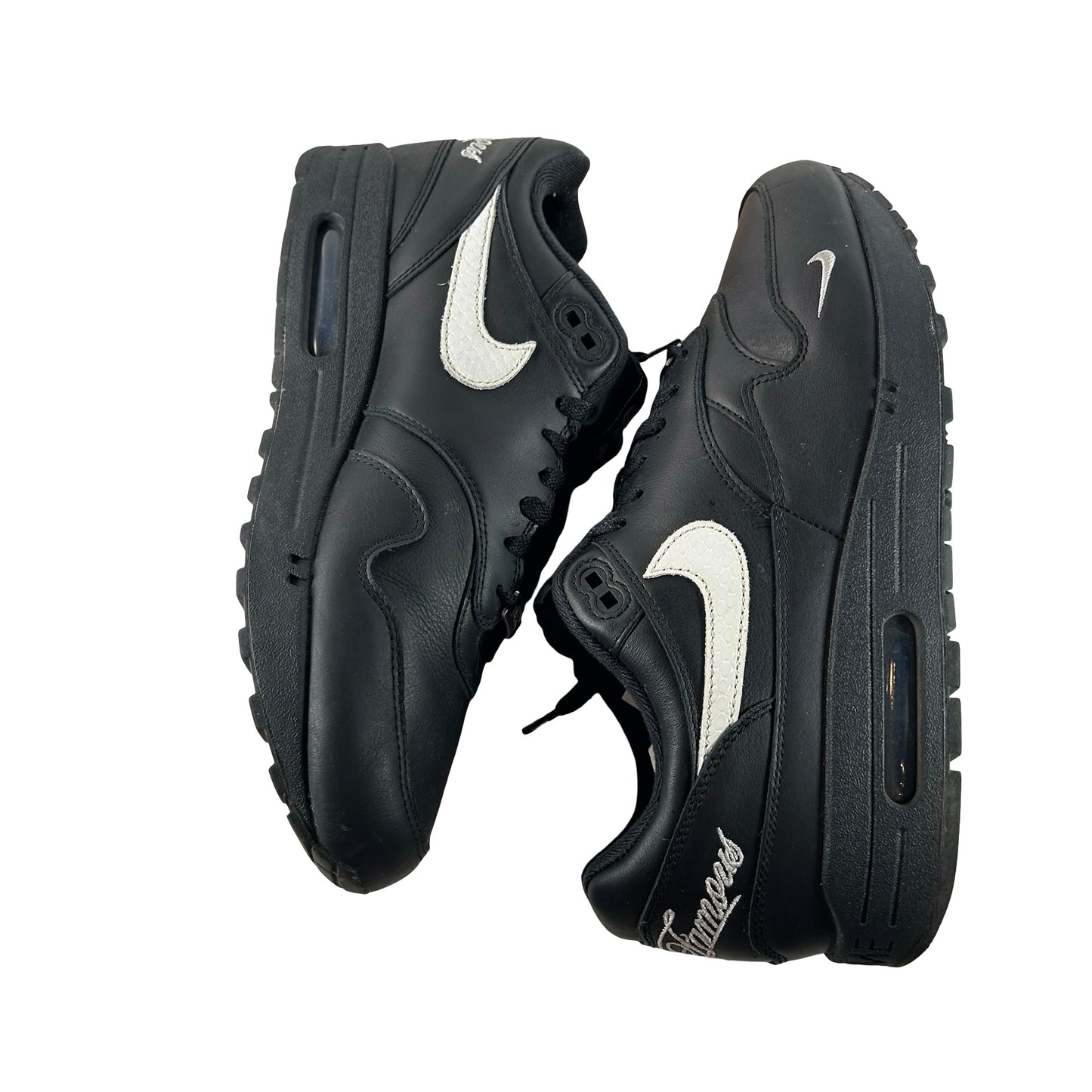 HF8813 001 Nike Air Max 1 '87 SP Supreme Black White [USED] - 10.5 M (Used2)