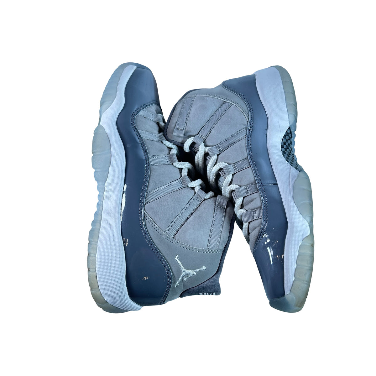 378038 005 Jordan 11 Cool Grey (2021) GS [USED] - 7 Y (Used6)