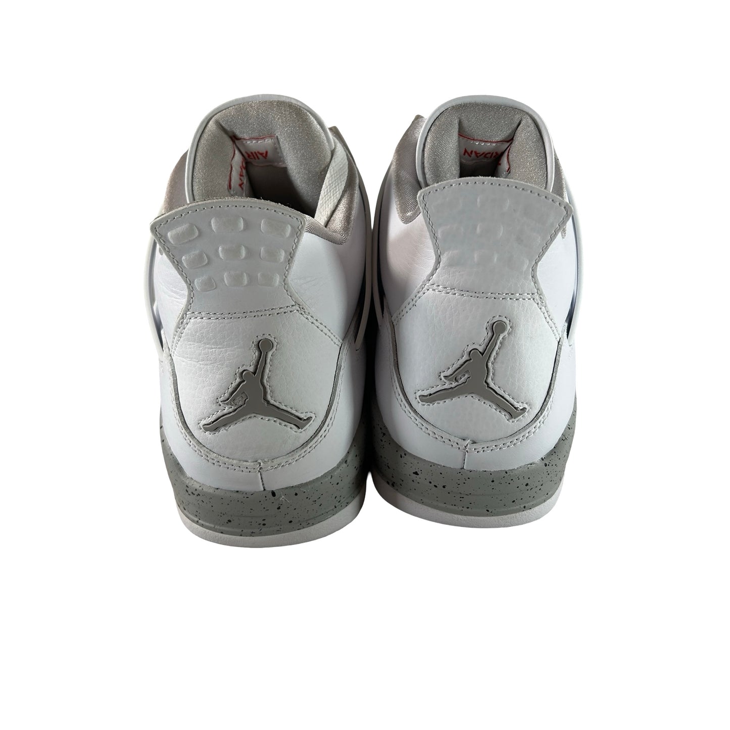 CT8527 100 Jordan 4 Retro White Oreo - 12 M (Yellowing)