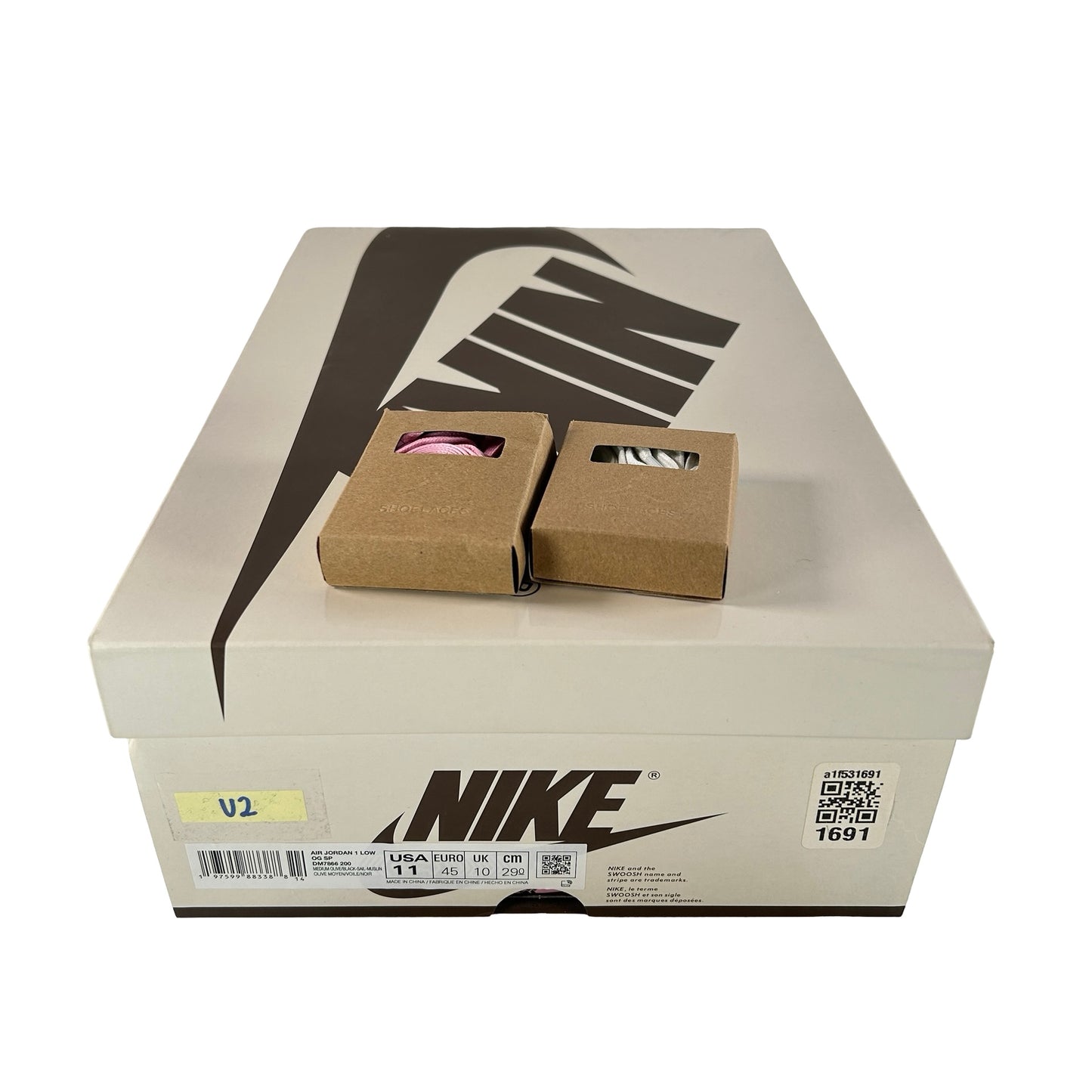 DM7866 200 Jordan 1 Retro Low OG SP Travis Scott Medium Olive [USED] - 11 M (Used2)