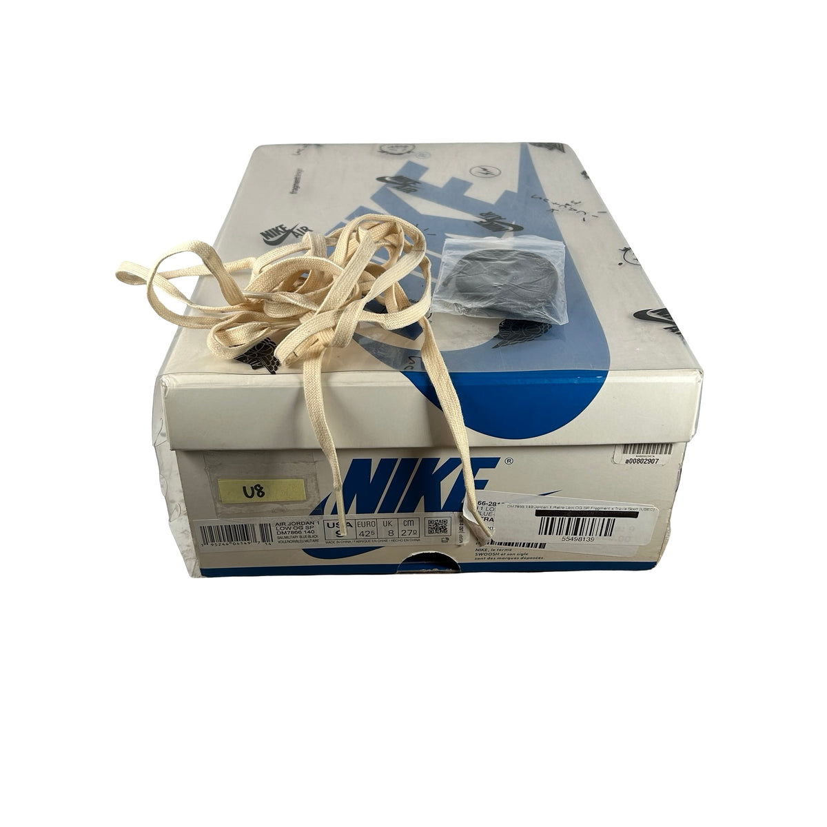 DM7866 140 Jordan 1 Retro Low OG SP Fragment x Travis Scott [USED] - 9 M (Used8)