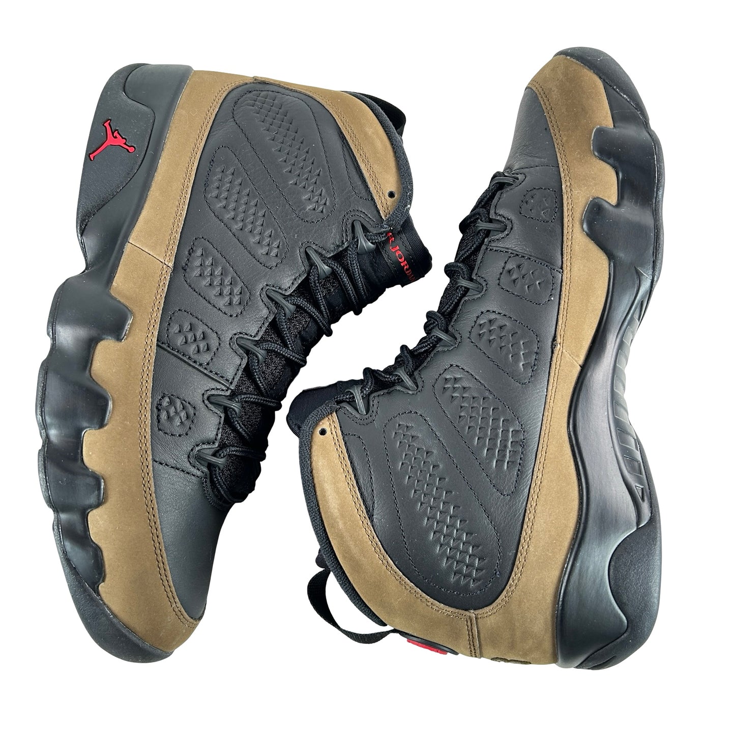 HV4794 030 Air Jordan 9 Retro Olive (2024) [USED] - 11 M (Used12)
