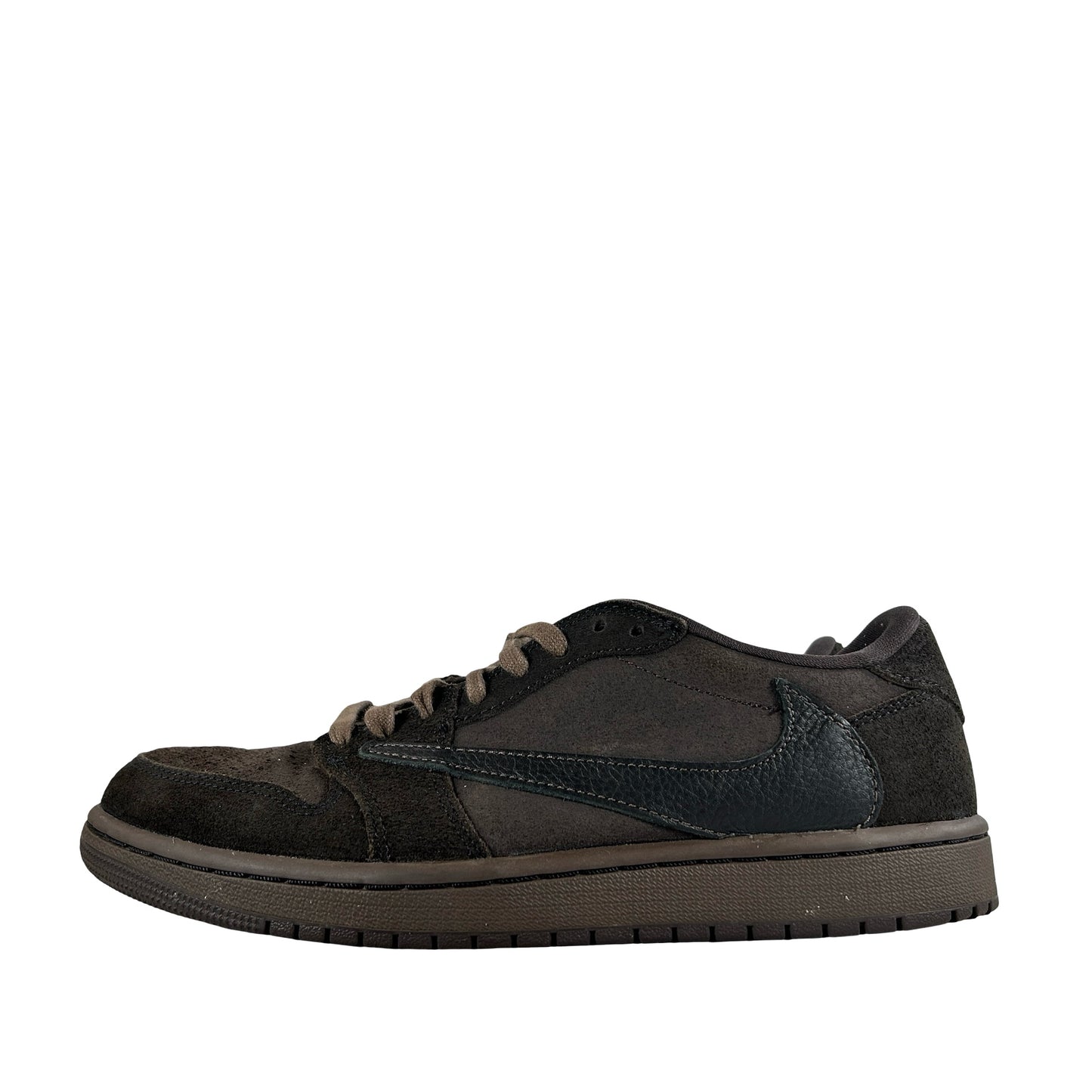 DM7866 202 Jordan 1 Retro Low OG SP Travis Scott Velvet Brown [USED] - 8.5 M (Used2) (No Box)