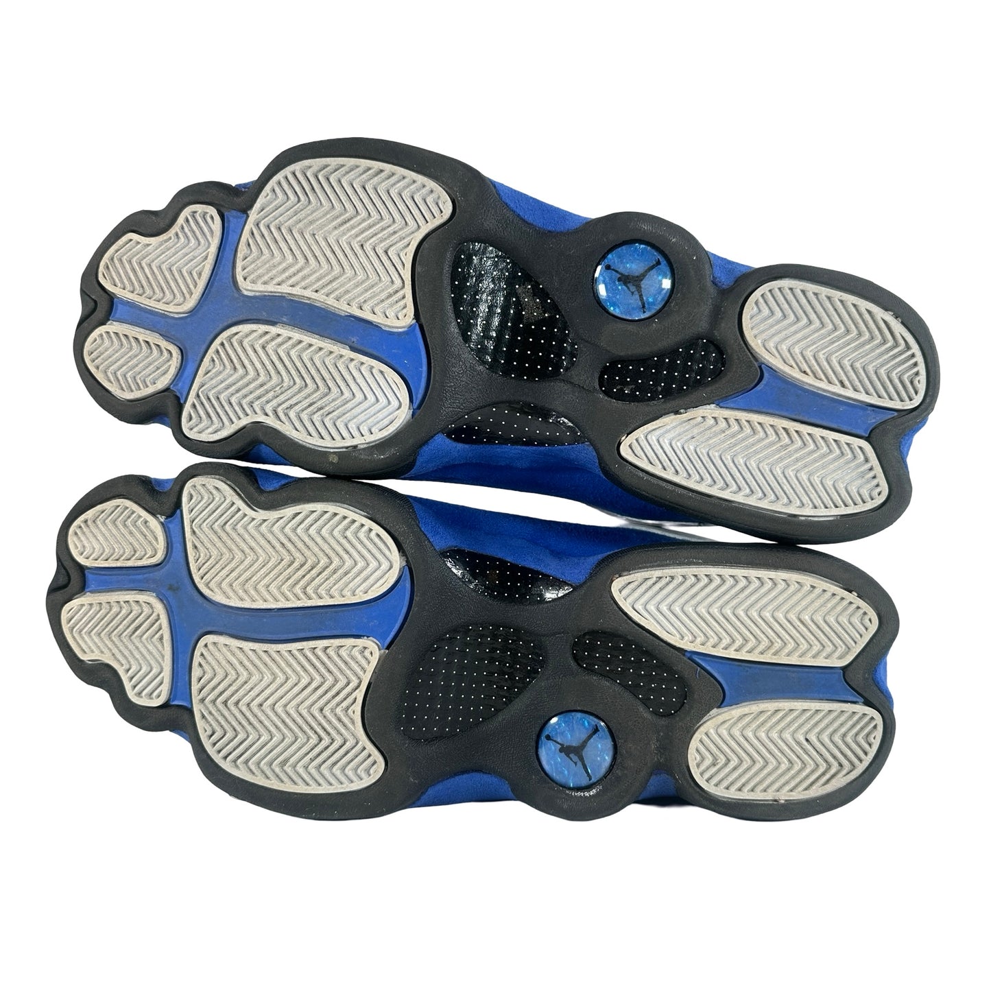 414571 117 Jordan 13 Retro White Hyper Royal Black [USED] - 11.5 M (Used) (Replace Box)