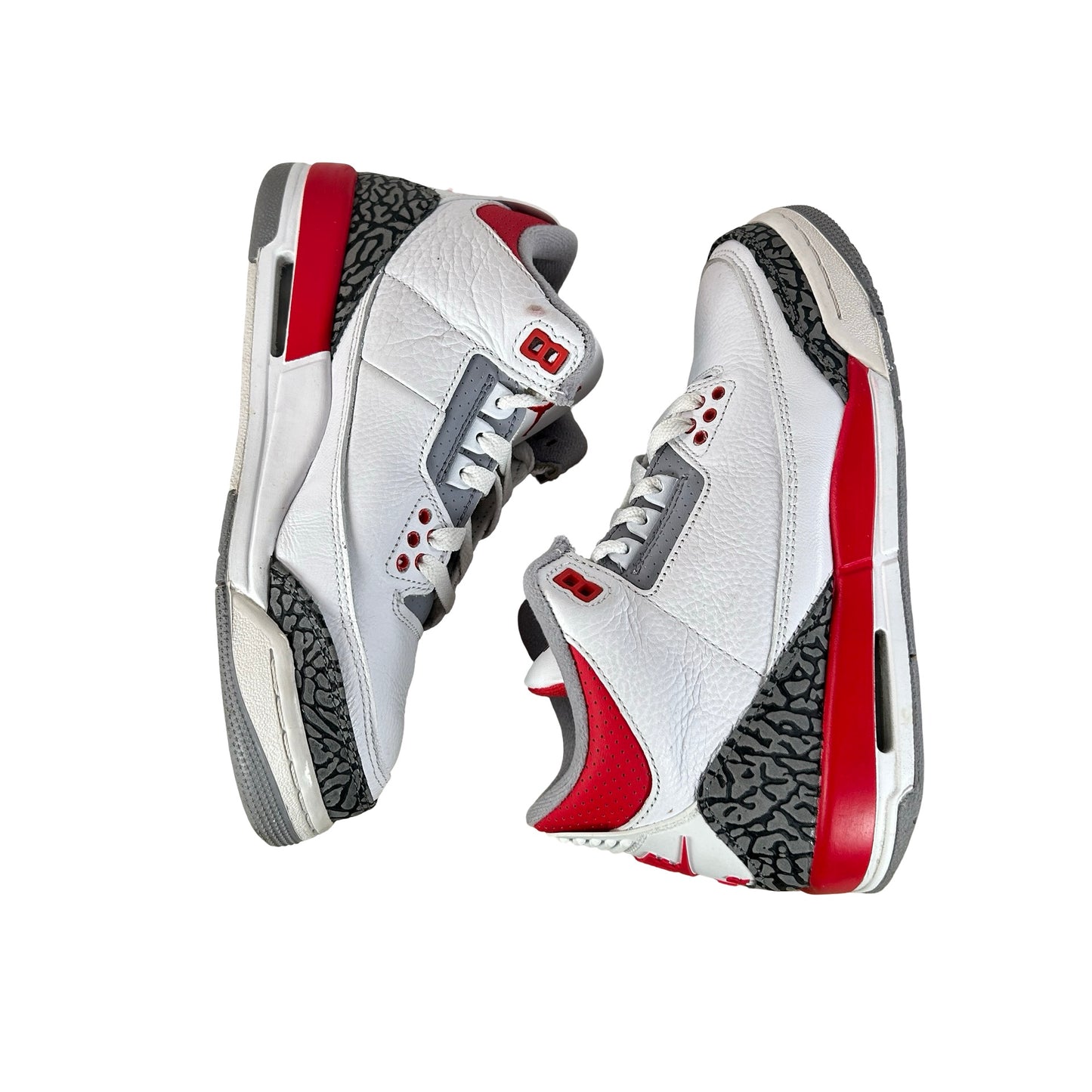 DM0967 160 Jordan 3 Retro Fire Red (2022) (GS) [USED] - 6 Y (Used2)