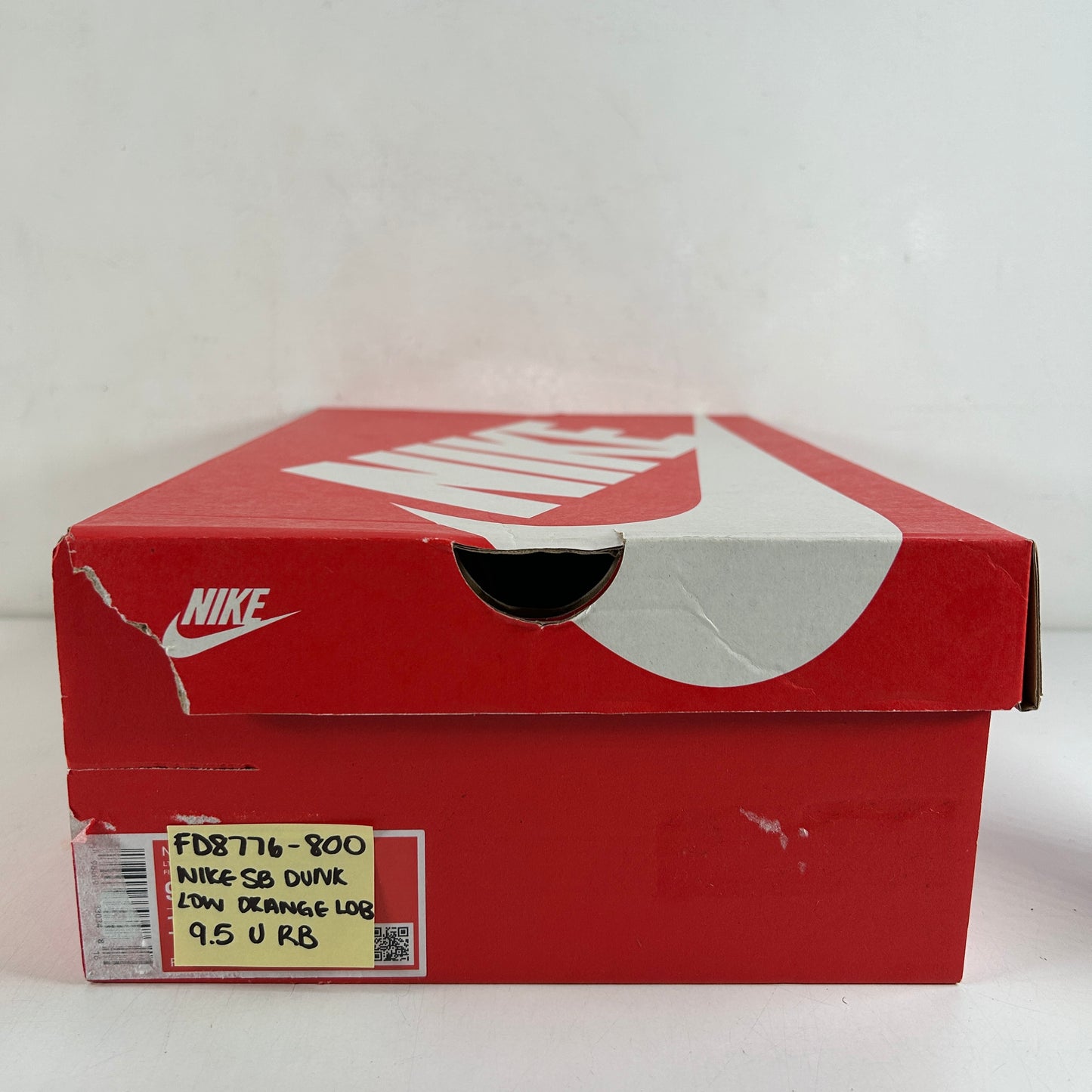 FD8776 800 Nike SB Dunk Low Concepts Orange Lobster [USED] - 9.5 M (Used) (Replace Box)