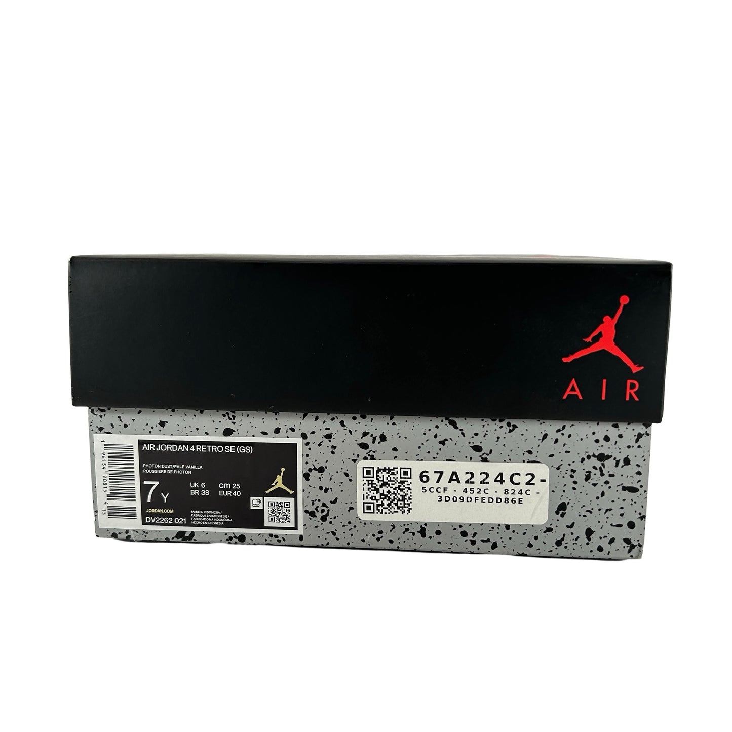 DV2262 021 Jordan 4 Retro SE Craft Photon Dust (GS) [USED] - 7 Y (Used)