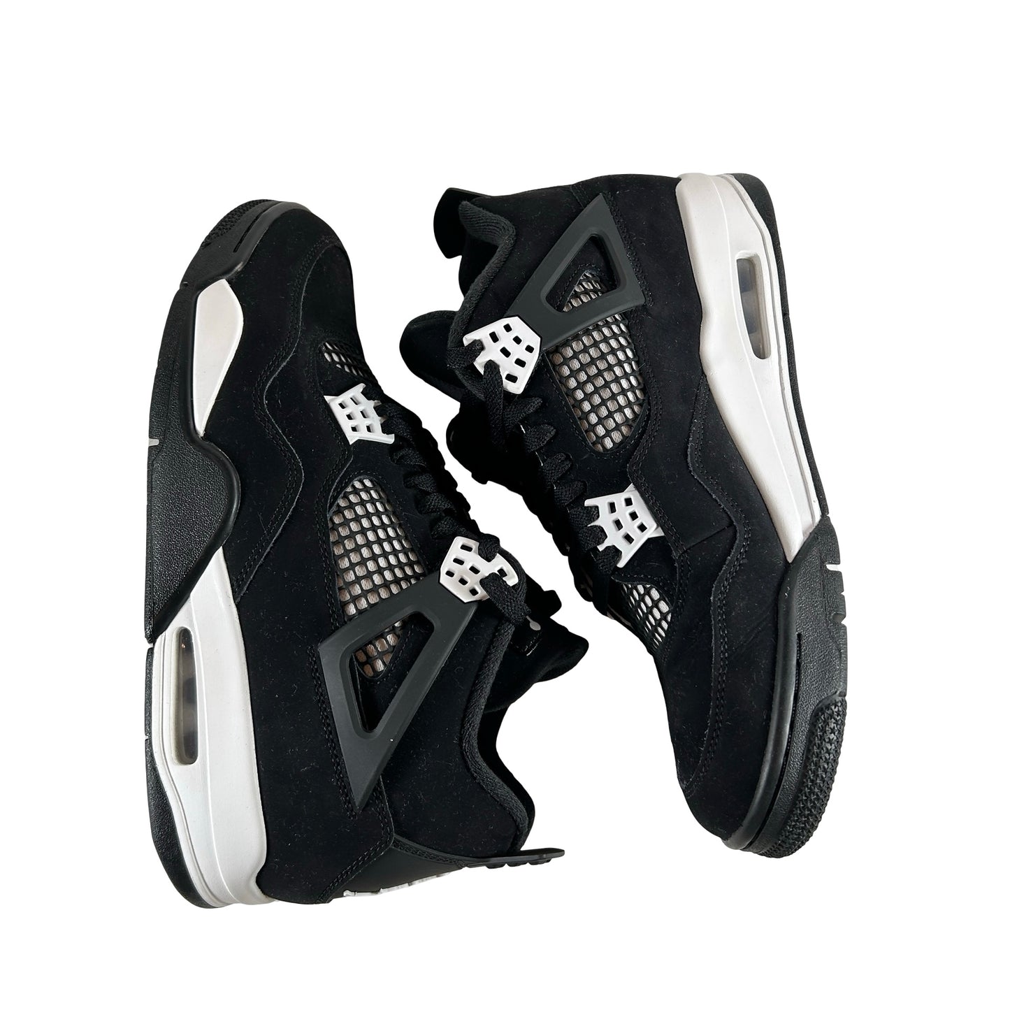 FQ8138 001 Air Jordan 4 Retro White Thunder [USED] - 10.5 M (Used4)