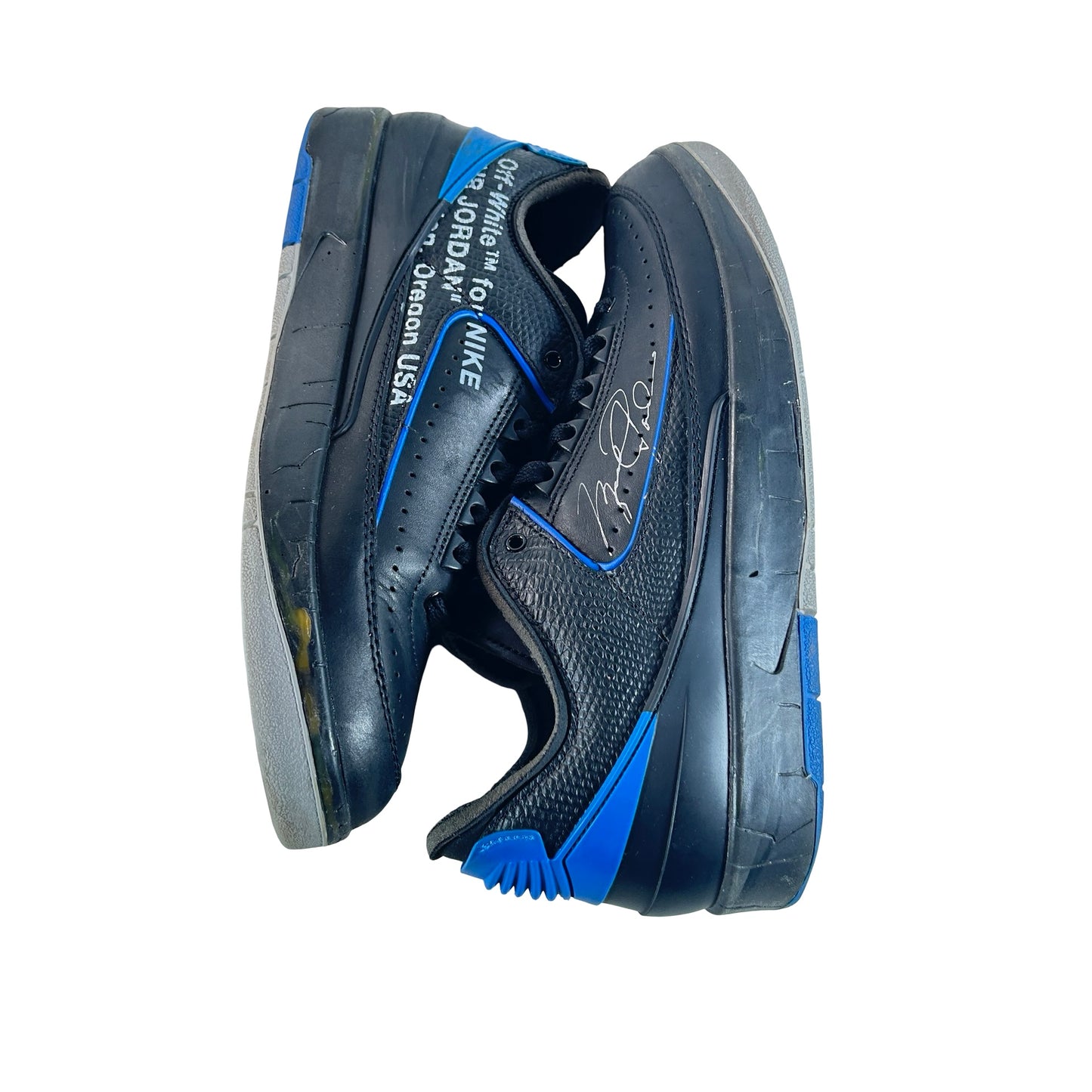 DJ4375 004 Jordan 2 Retro Low SP Off-White Black Blue [USED] - 8.5 M (Used3)
