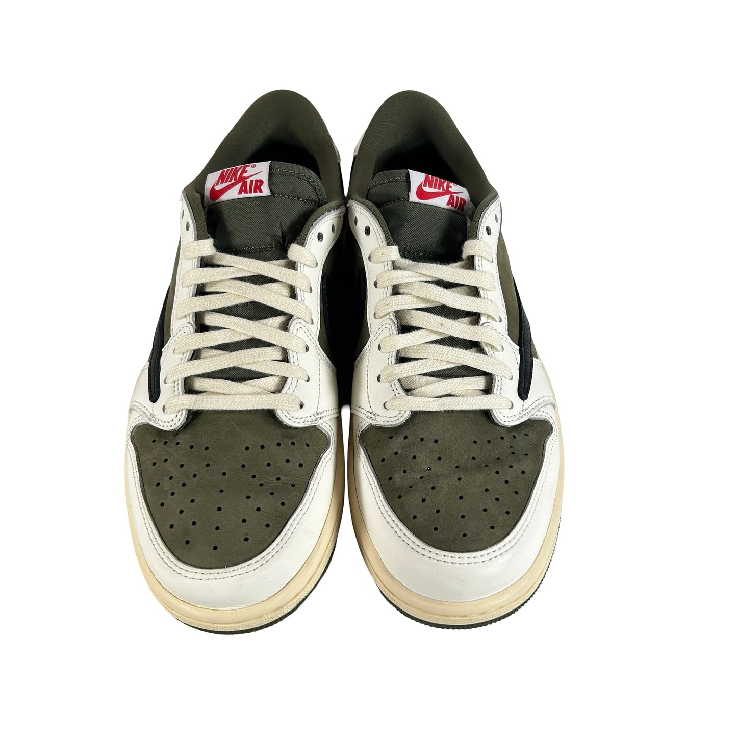 DM7866 200 Jordan 1 Retro Low OG SP Travis Scott Medium Olive [USED] - 9 M (Used5)