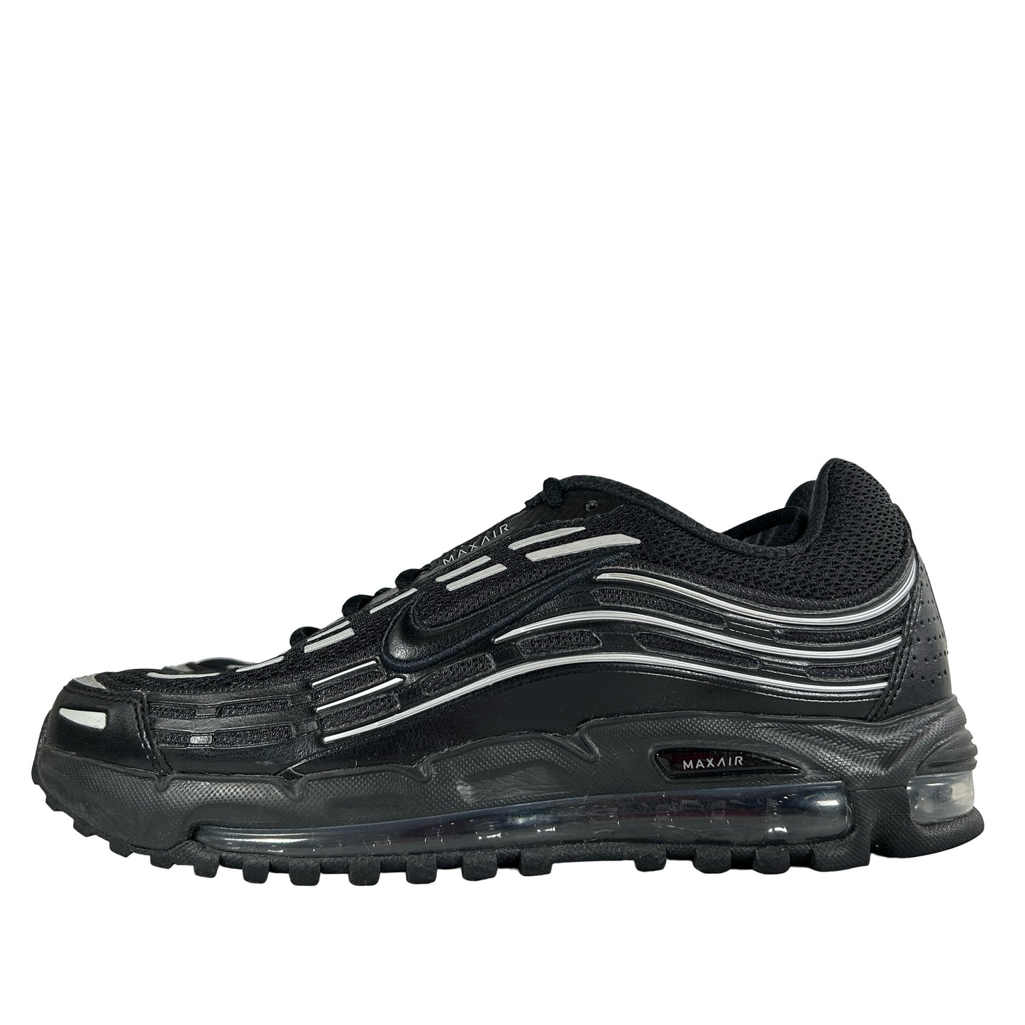 FZ4110 002 Nike Air Max TL 2.5 Black Metallic Silver [USED] - 9.5 M (Used) (No Box)