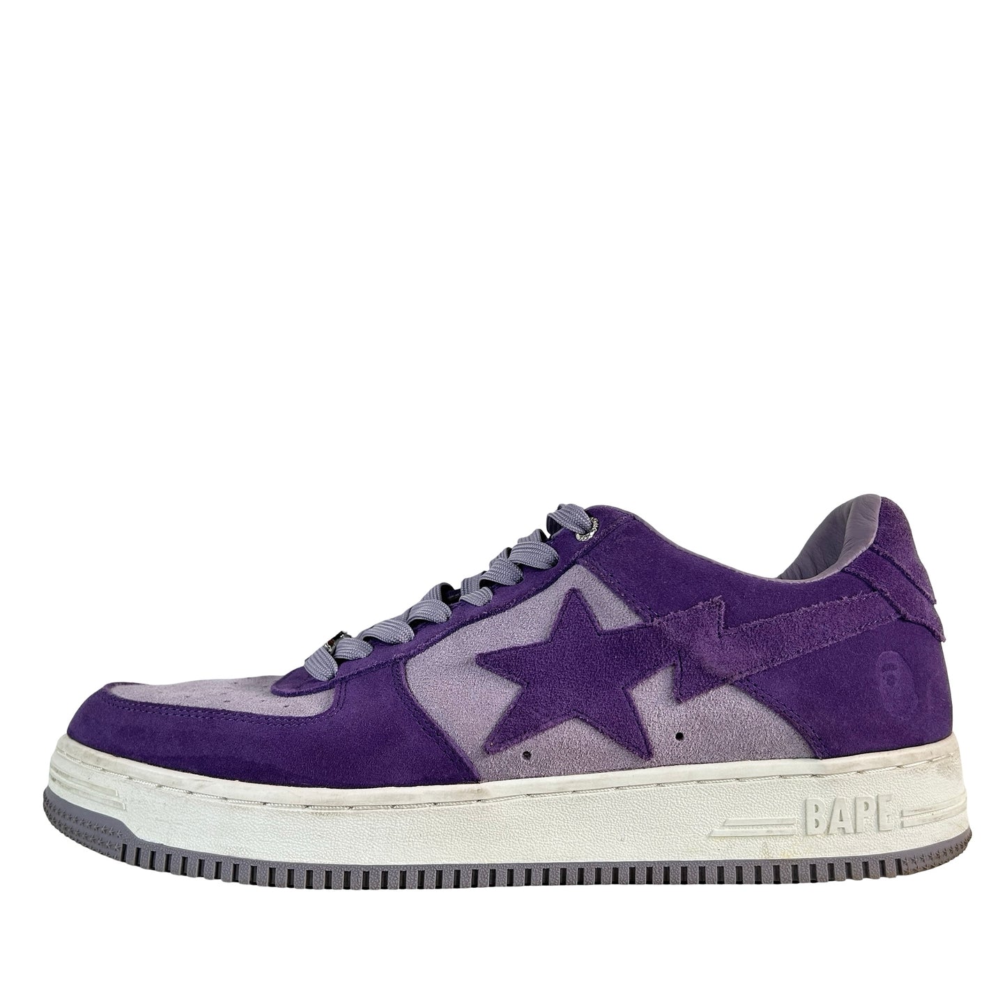 1I70 191 008 A Bathing Ape Bape Sta Suede Purple (2022) [USED] - 12 M (Used)