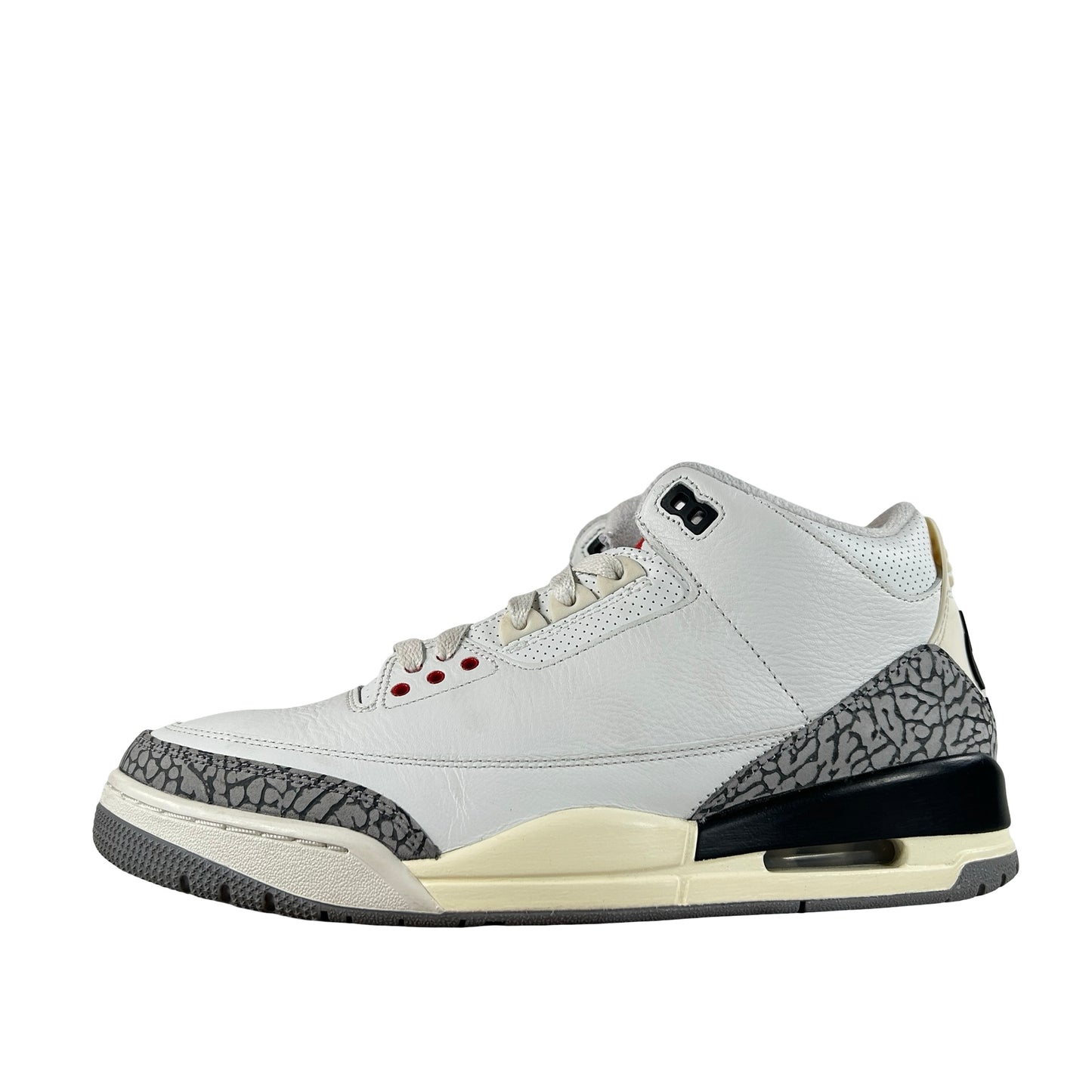 DN3707 100 Jordan 3 Retro White Cement Reimagined [USED] - 10 M (Used22)