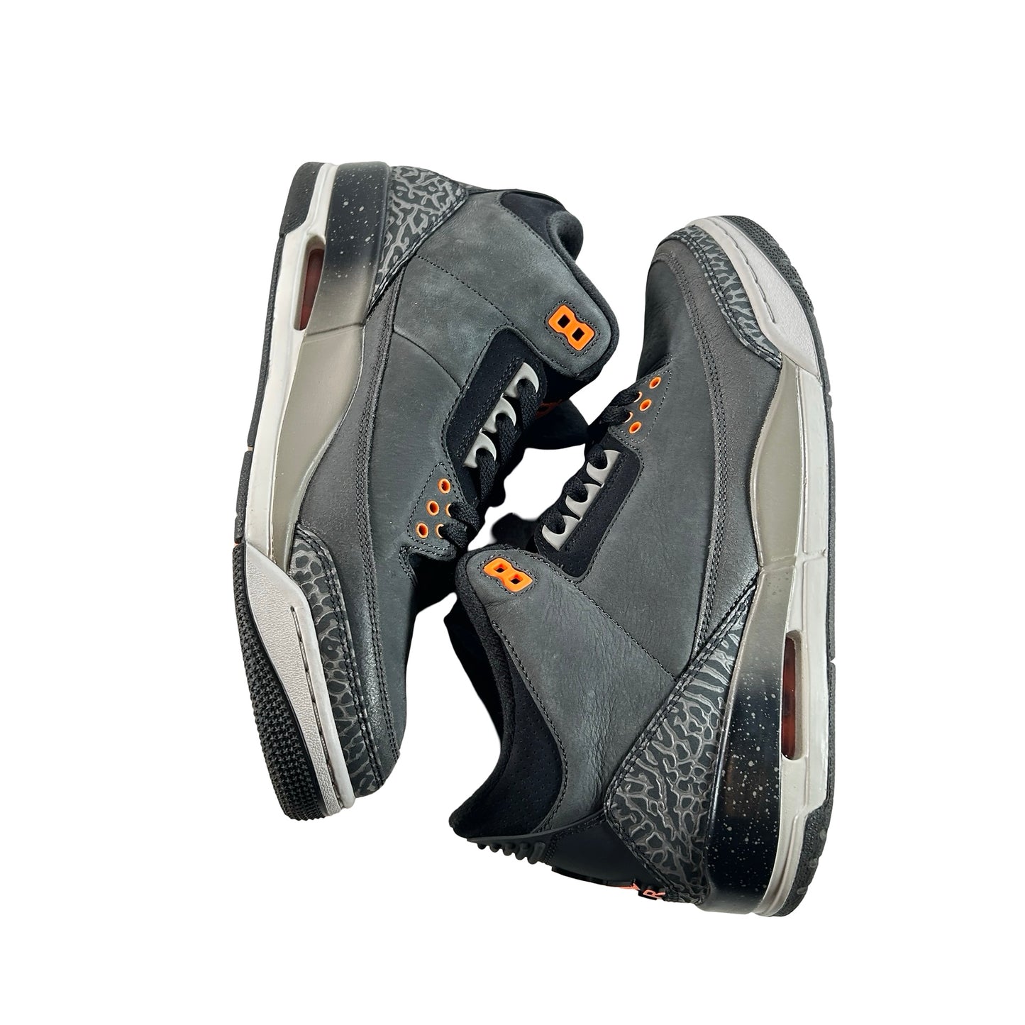 CT8532 080 Jordan 3 Retro Fear Pack (2023) [USED] - 10.5 M (Used7)