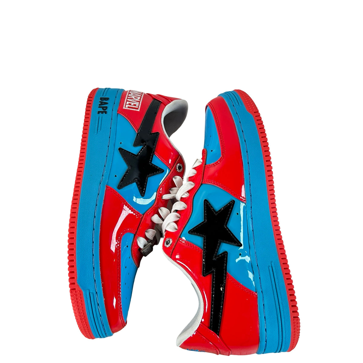 1I73191916 RED A Bathing Ape Bape Sta Marvel Comics Spider-Man [USED] - 8.5 M (Used) (No Box)