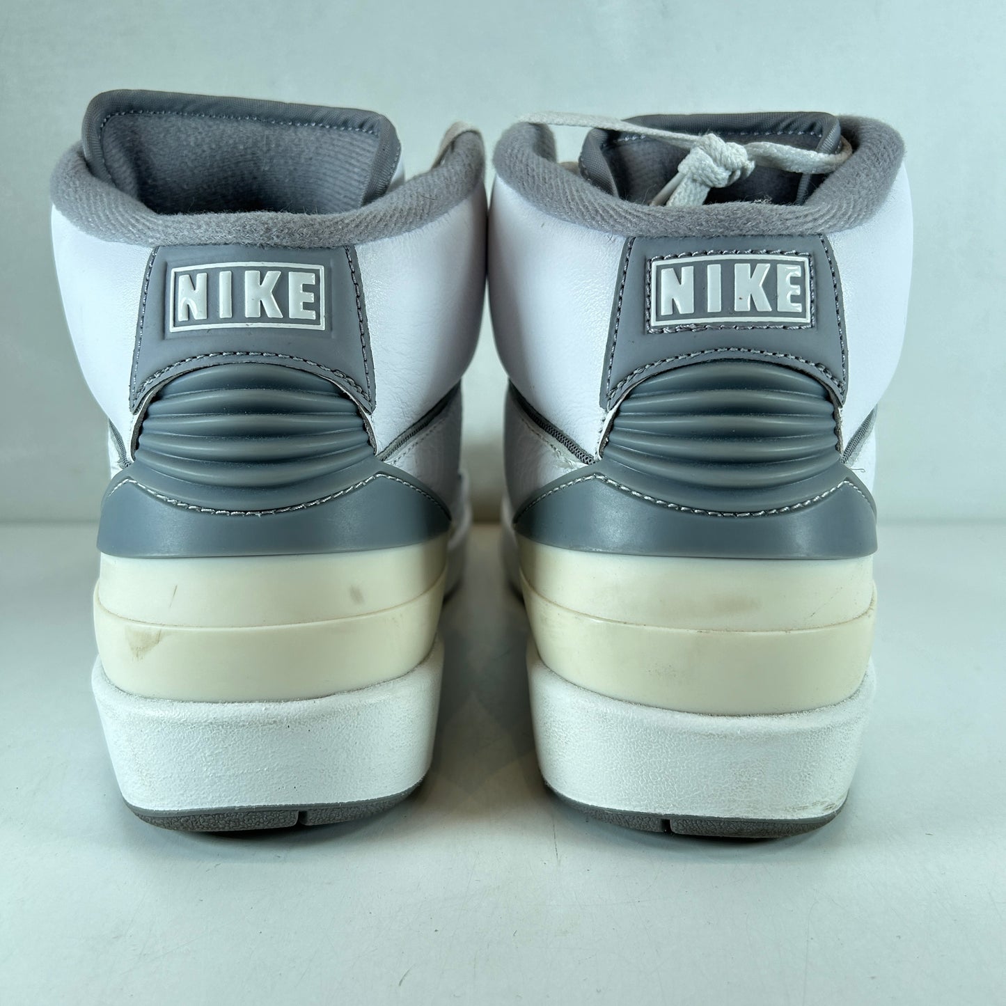 DQ8562 100 Jordan 2 Retro Cement Grey (GS) [USED]- 7Y (Used)