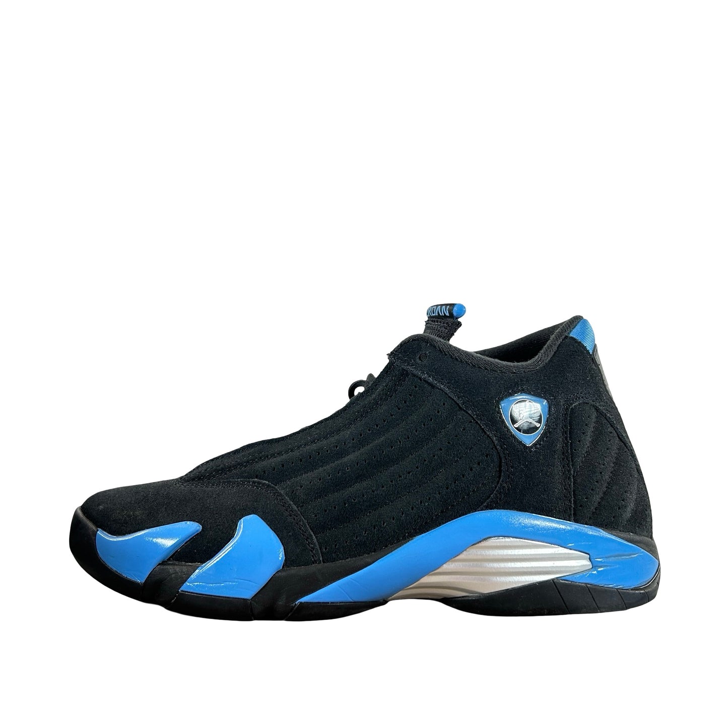487471 007 Jordan 14 Retro Black University Blue (2026) [USED] - 10 M (Used3)