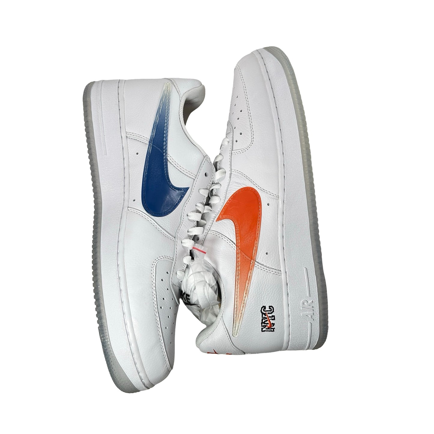 CZ7928 100 Nike Air Force 1 Low Kith Knicks Home [CONDITIONAL] - 14 M (Yellowing Soles) (No Box)