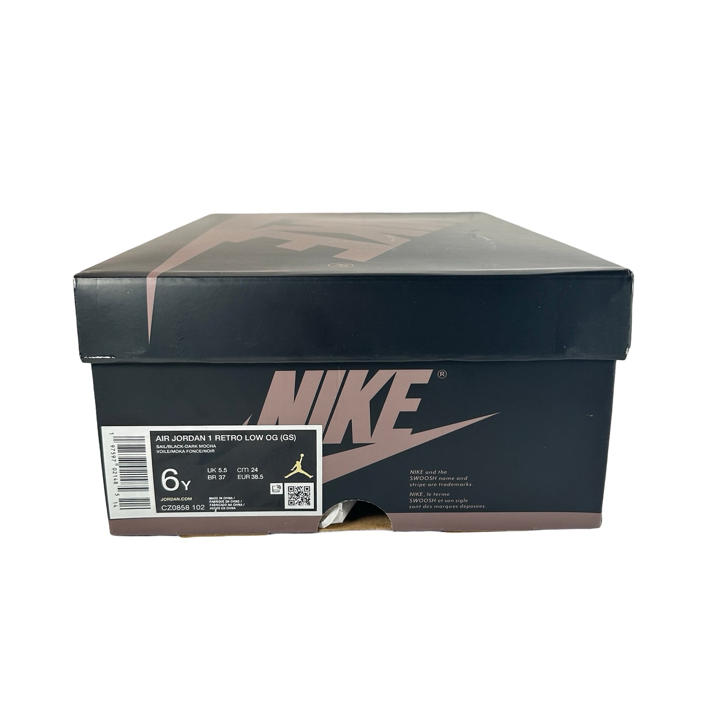 CZ0858 102 Jordan 1 Retro Low OG Mocha (GS) [USED] - 6 Y (Used)