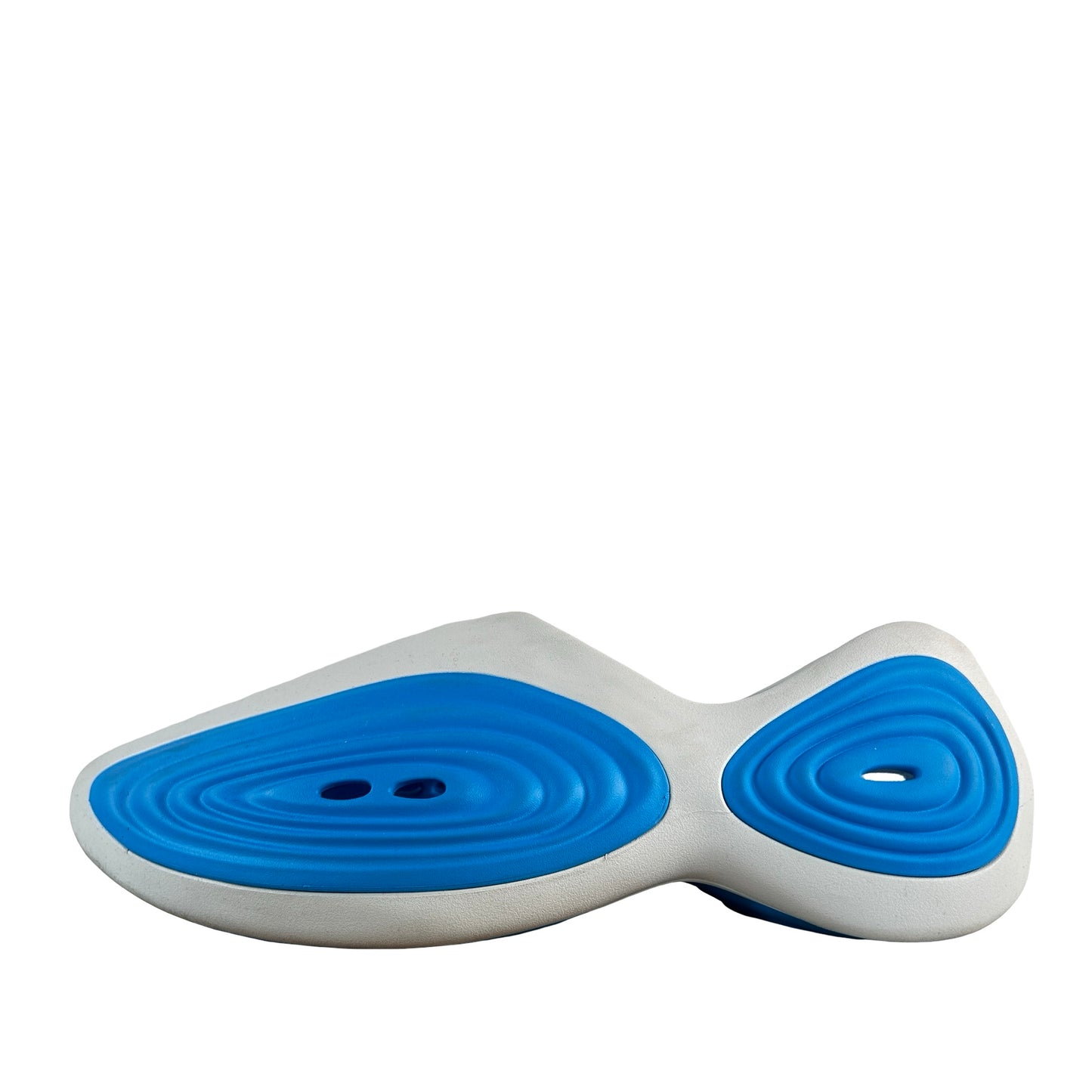213747 1BF Crocs Ripple Clog White Blue [USED] - 13 M (Used) (No Box)