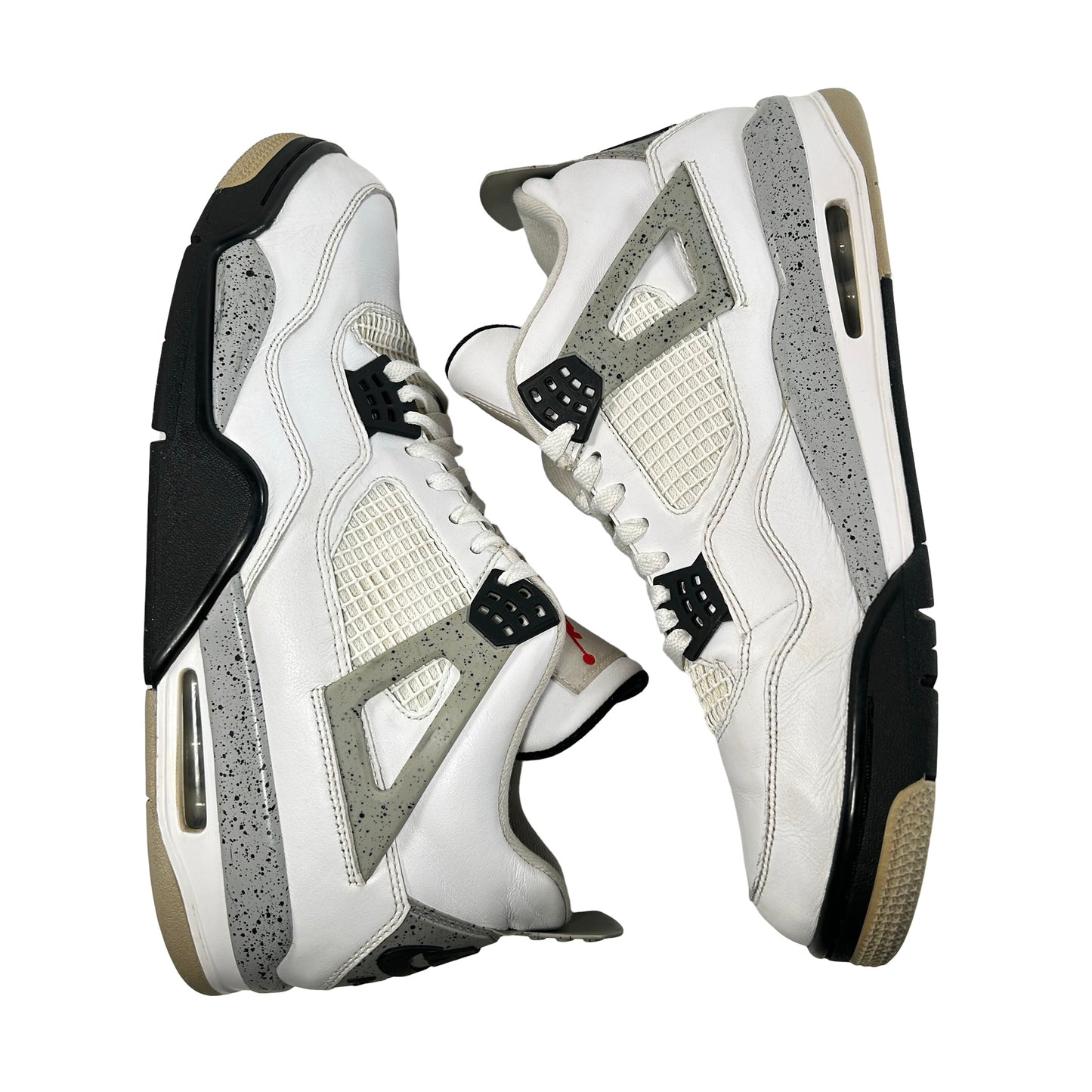 840606 192 Jordan 4 Retro White Cement (2016) [USED] - 13 M (Used) (Replace Box)