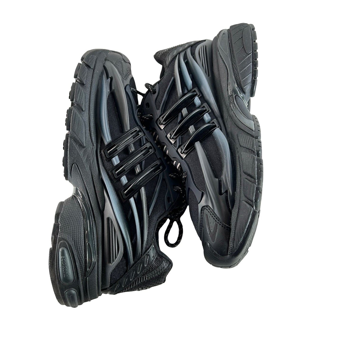 KJ3841 adidas Adistar Jellyfish Pharrell Williams Triple Black [USED] - 9 M (Used)