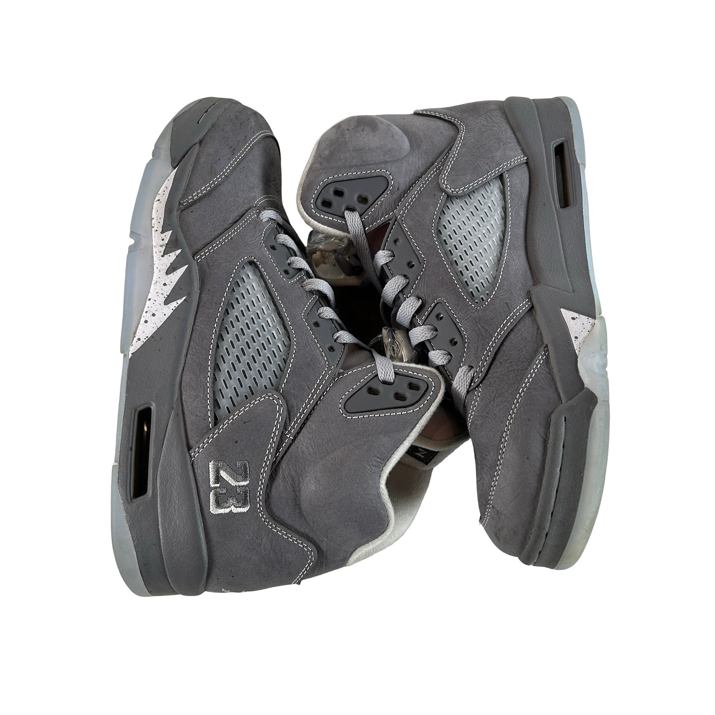 DD0587 002 Jordan 5 Retro Wolf Grey (2026) [USED] - 9 M (Used3)