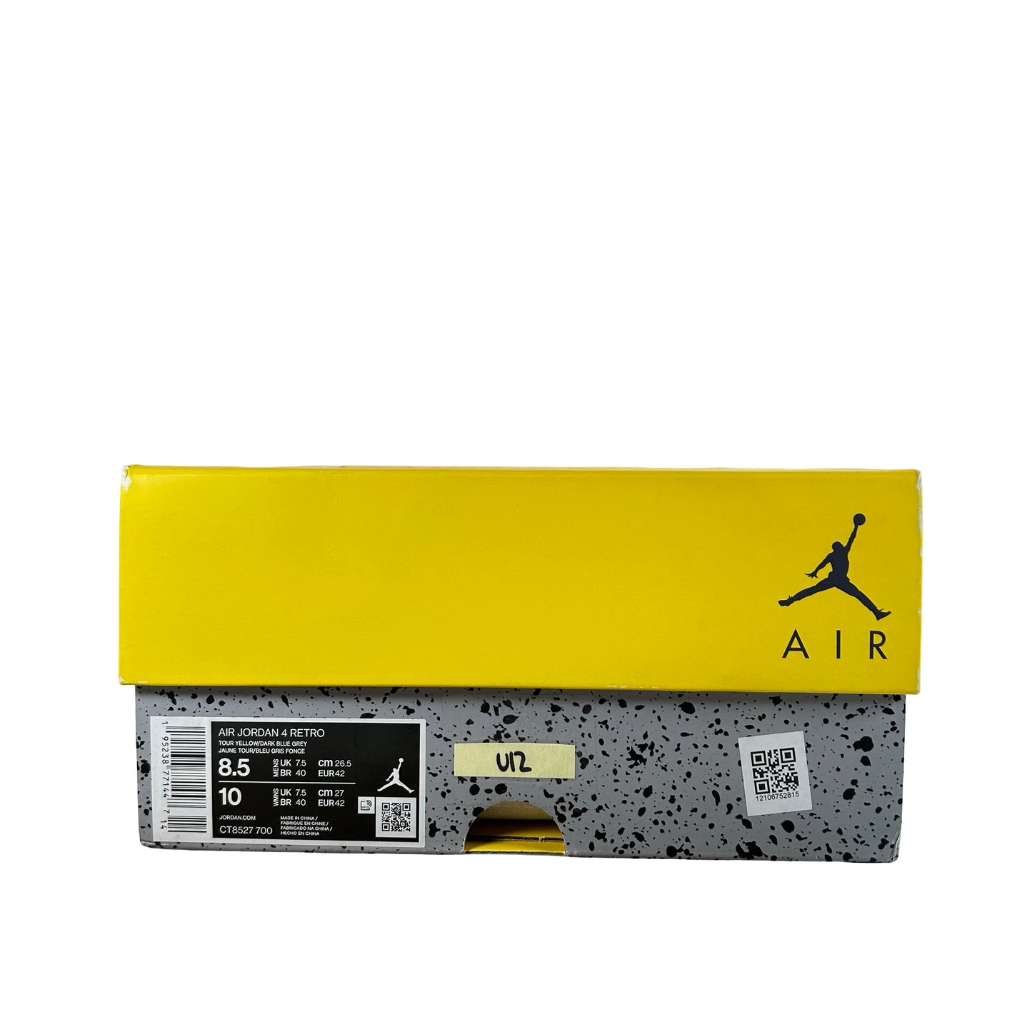 CT8527 700 Jordan 4 Retro Lightning (2021) [USED] - 8.5 M (Used12)