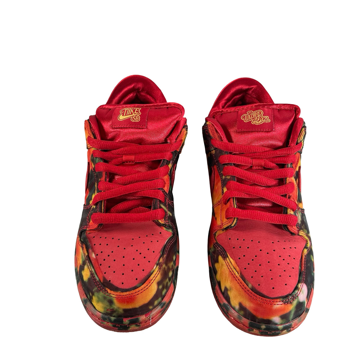 FZ1291 600 Nike SB Dunk Low The Wizard of Oz Poppy Field [USED] - 8.5 M (Used)