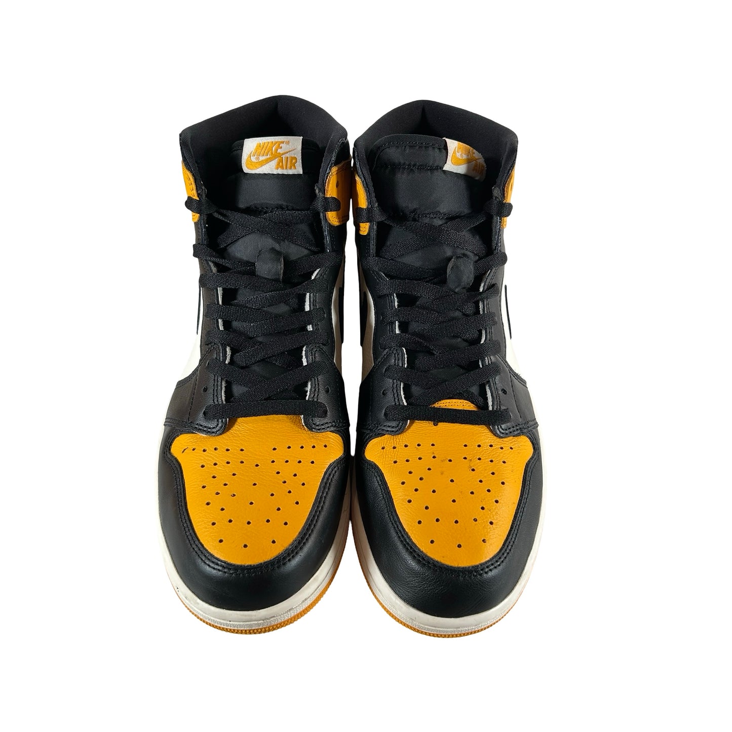 555088 711 Jordan 1 Retro High OG Yellow Toe [USED] - 12 M (Used5)