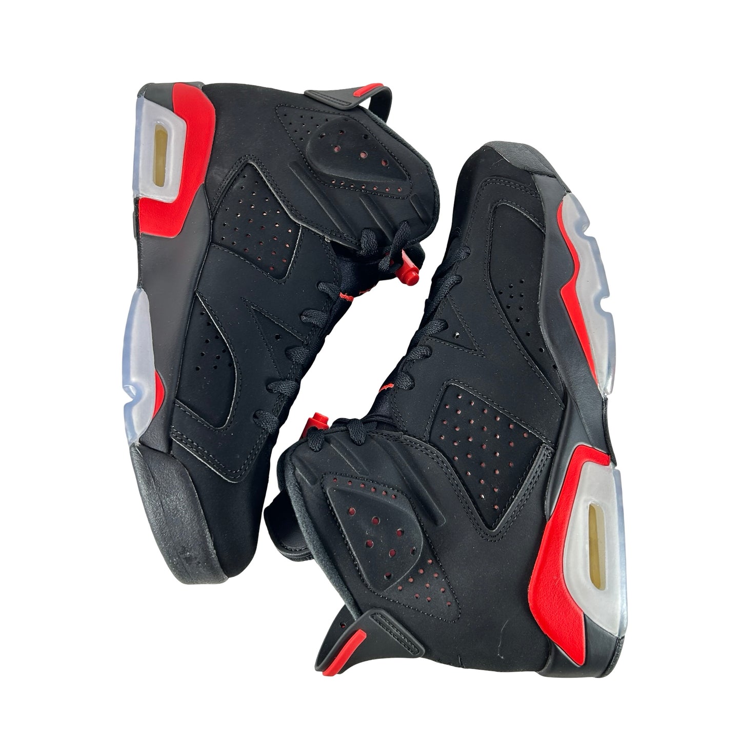 384664 060 Jordan 6 Retro Black Infrared (2019) [CONDITIONAL] - 9 M (Slight Yellowing)