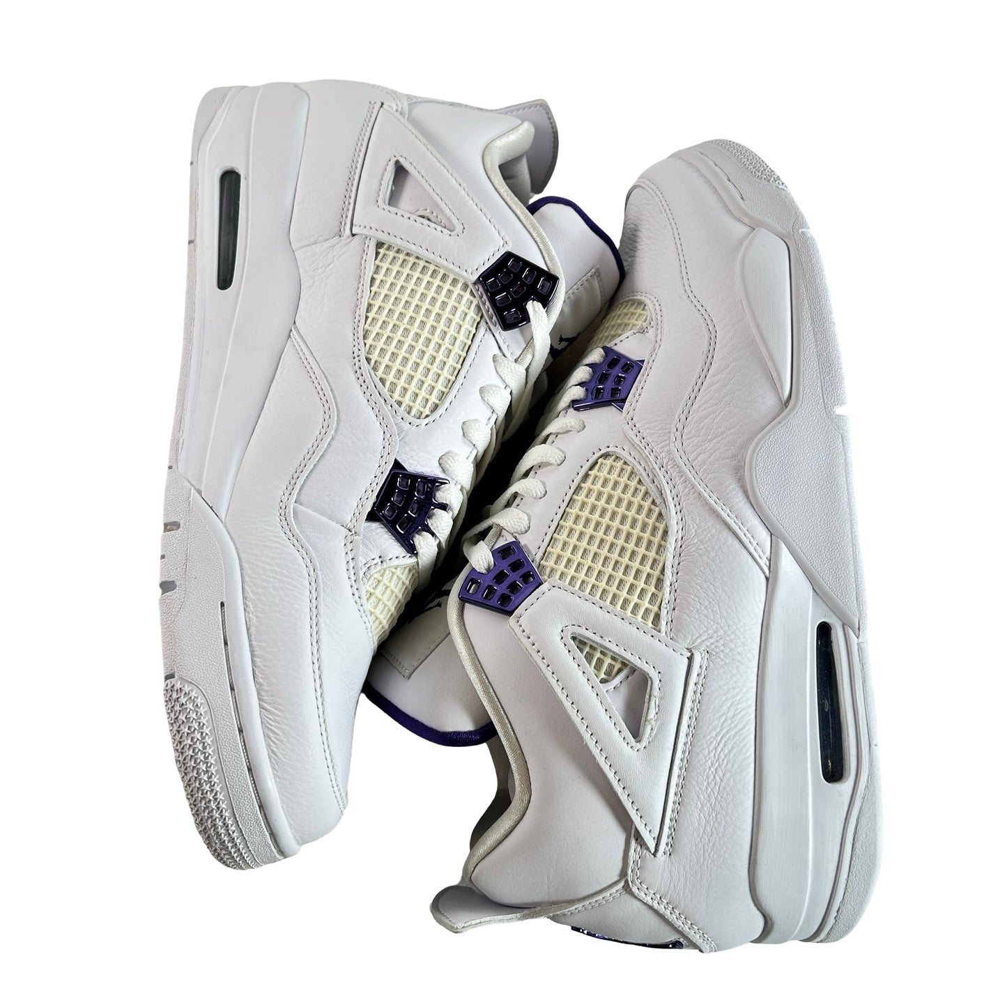CT8527 115 Jordan 4 Retro Metallic Purple [CONDITIONAL] - 12 M (Yellowing) (Replace Box)