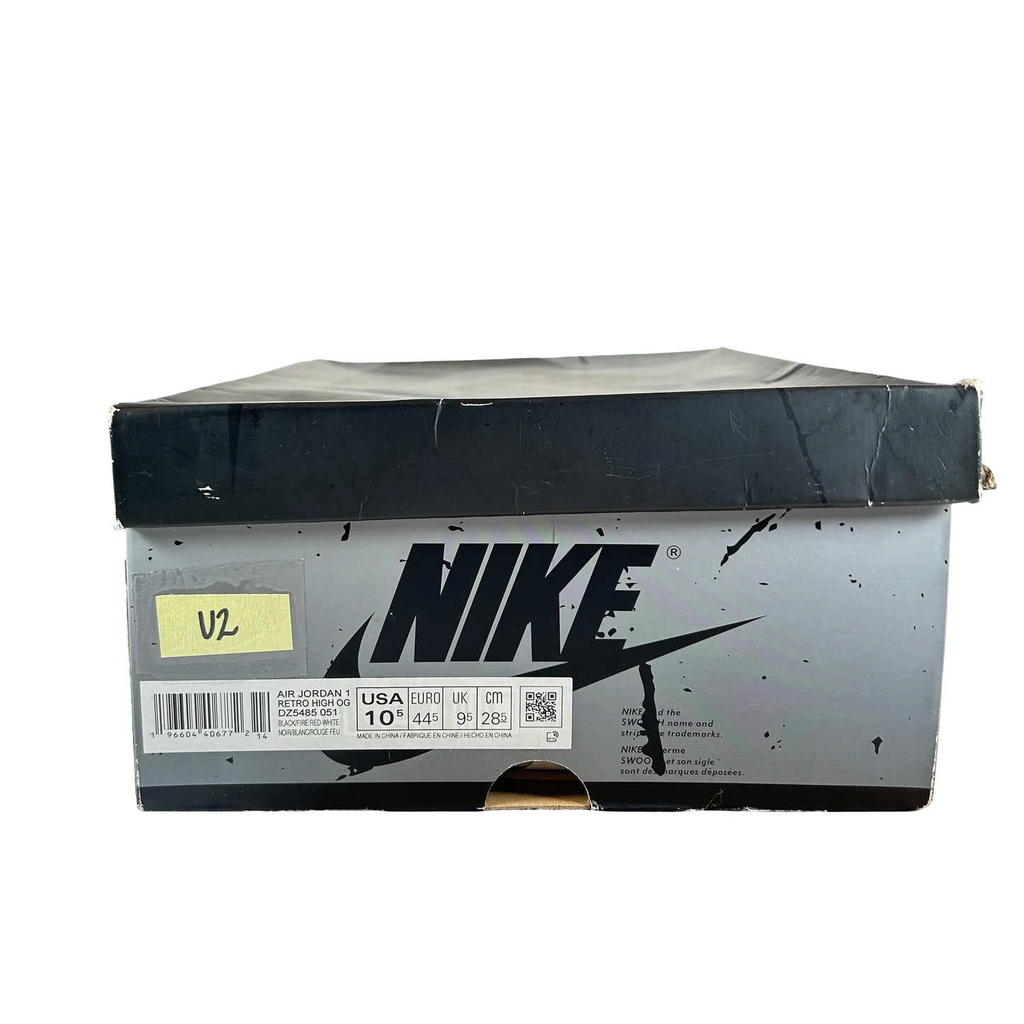 DZ5485 051 Jordan 1 Retro High OG Lavado Negro
