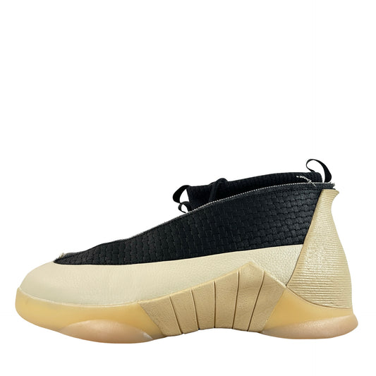 IV7637 100 Jordan 15-23RE Black Muslin [USED] - 12 M (Used)