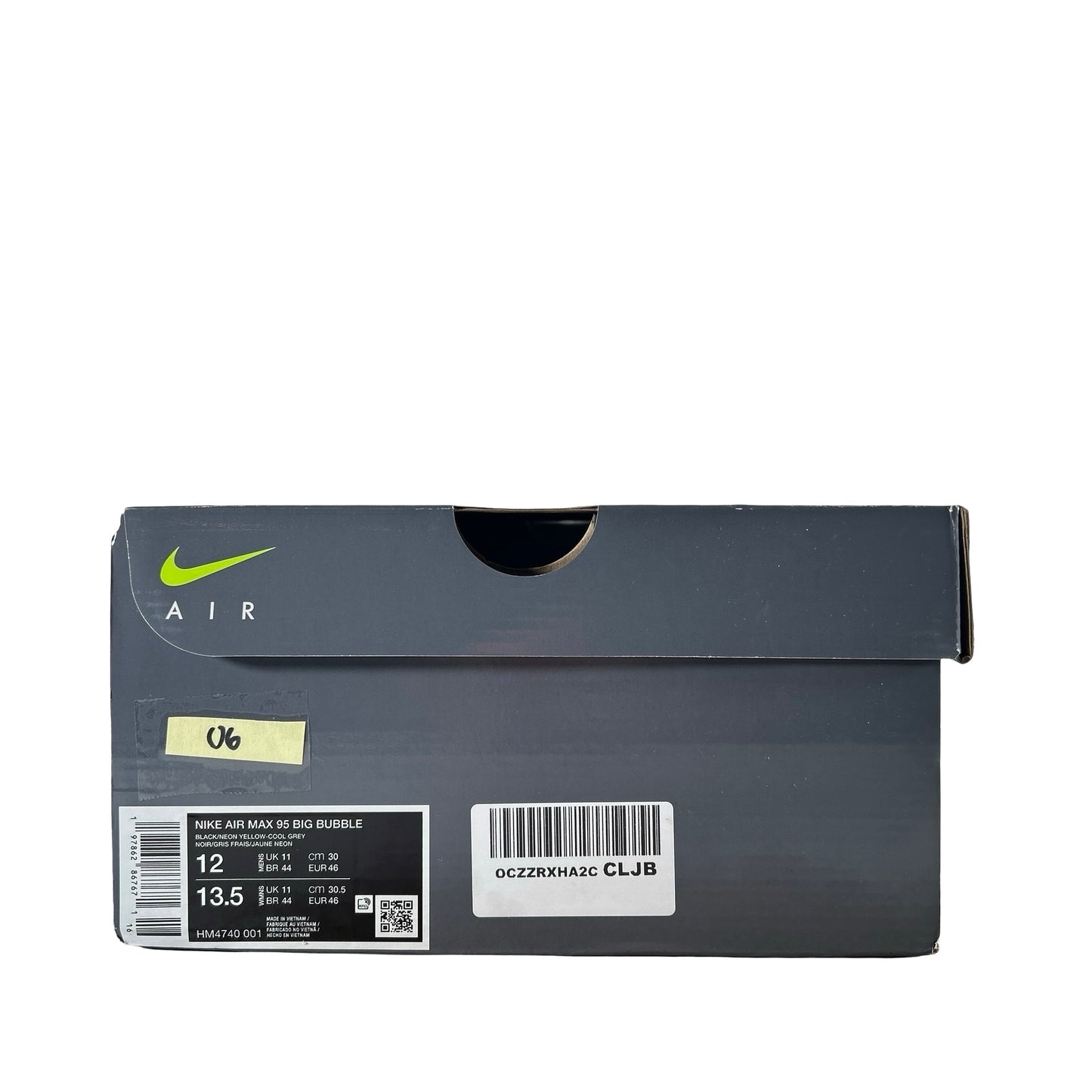 HM4740 001 Nike Air Max 95 OG Big Bubble Neon (2025) [USED] - 12 M (Used6)