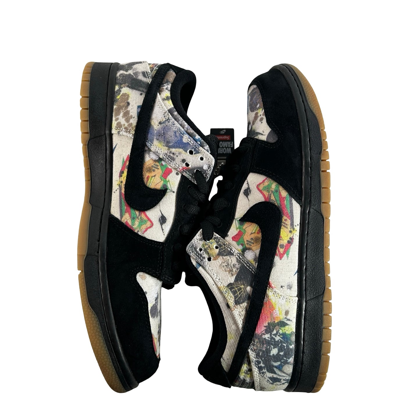 FD8778 001 Nike SB Dunk Low Supreme Rammellzee [USED] - 9 M (Used5)