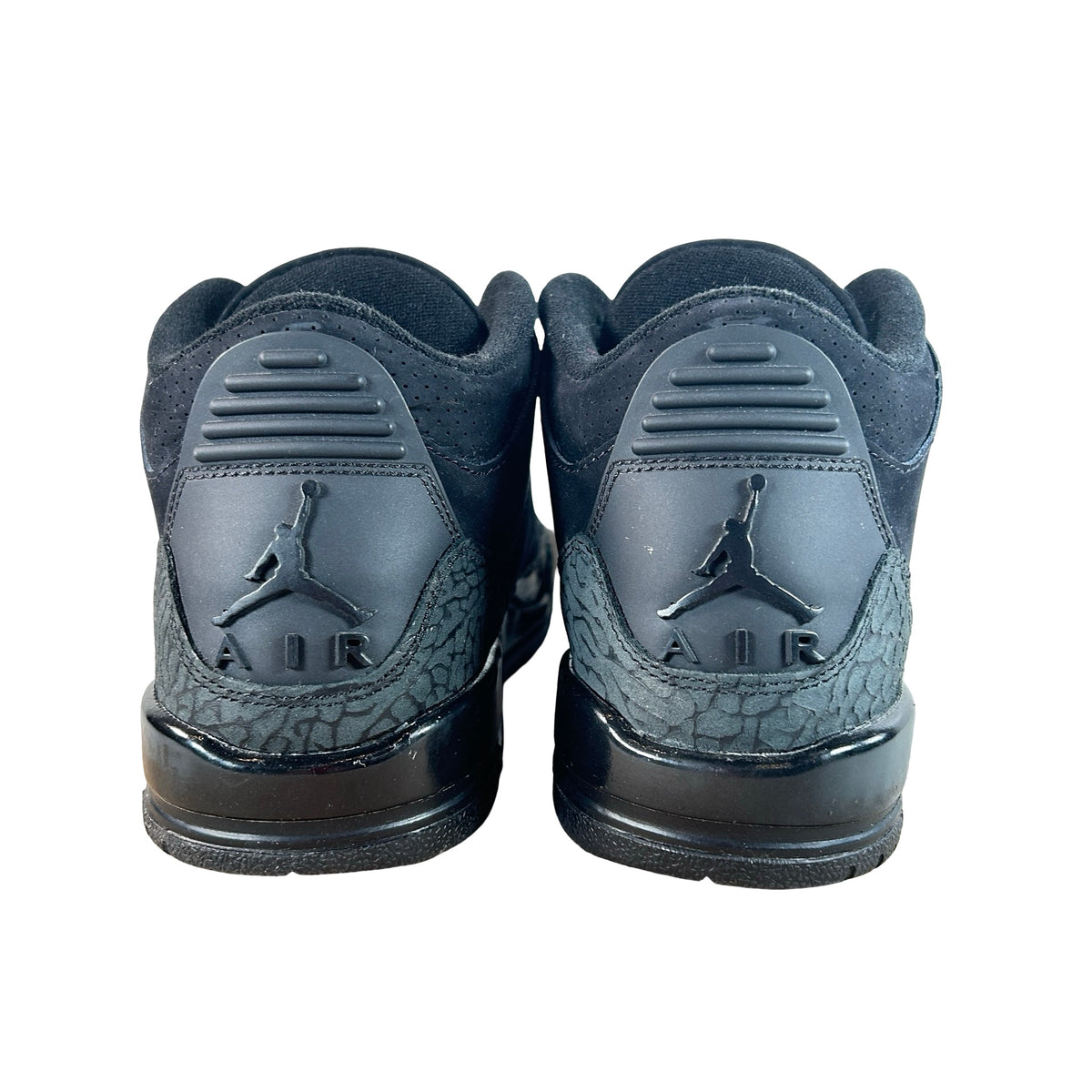 DM0967 001 Jordan 3 Retro Black Cat (2025) (GS) [USED] - 7 Y (Used) (No Box)