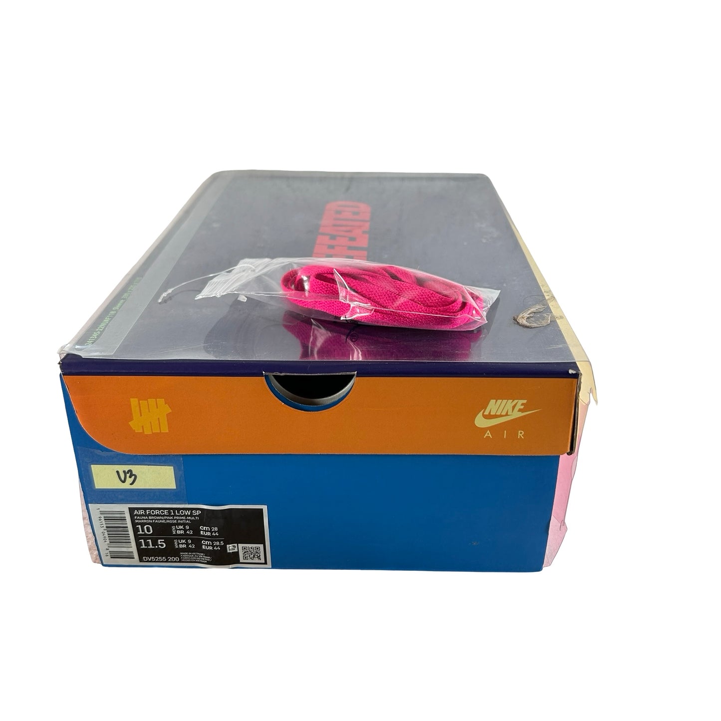 DV5255 200 Nike Air Force 1 Low SP Undefeated Multi Pink [USED] - 10 M (Used3)