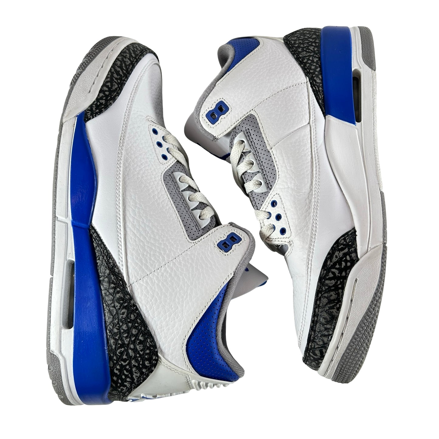 CT8532 145 Jordan 3 Retro Racer Blue [USED] - 10.5 M (Used2) (No Box2)
