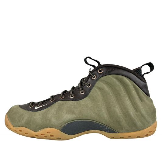 575420 200 Nike Air Foamposite One Olive [USED] - 12 M (Used) (Replace Box)