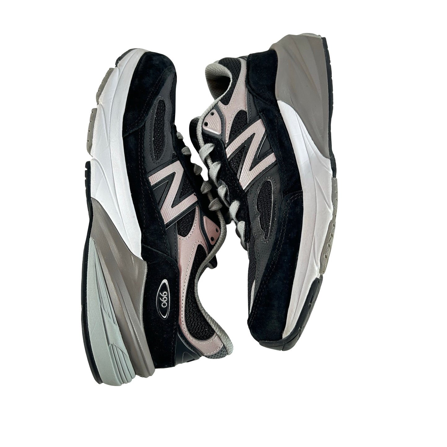 W990BK6 New Balance 990v6 MiUSA Black Grey White (W) [USED] - 10 W (Used)